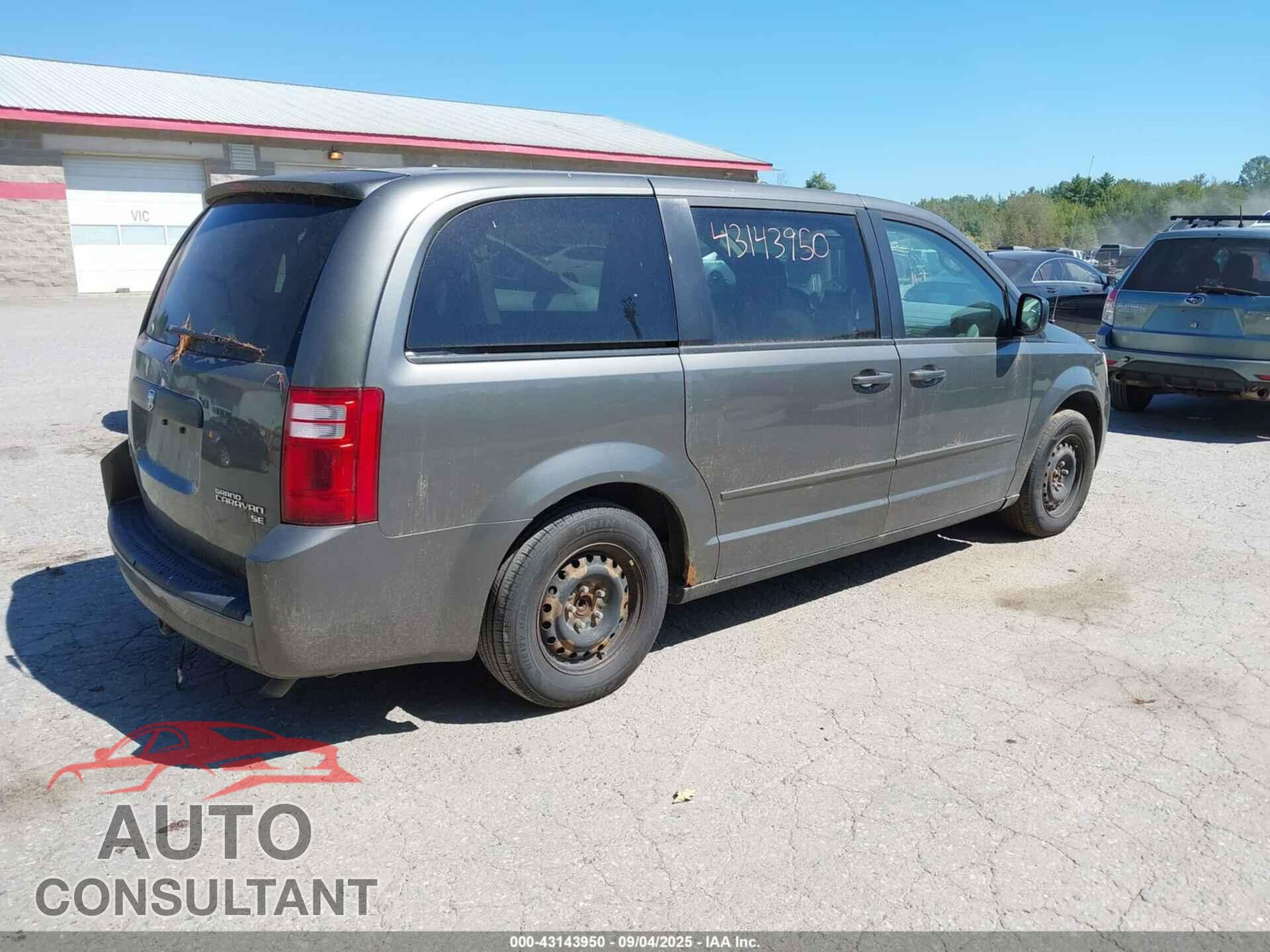 DODGE GRAND CARAVAN 2010 - 2D4RN4DE1AR429860