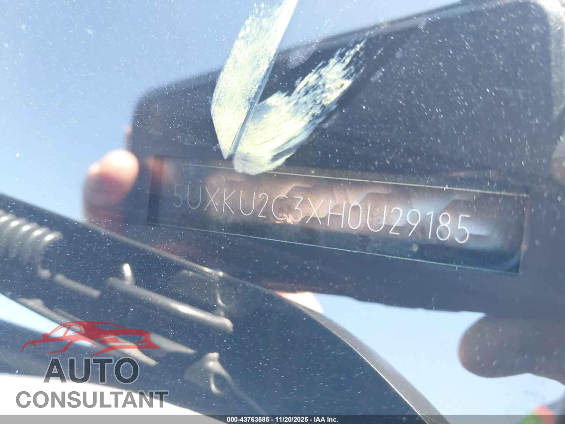 BMW X6 2017 - 5UXKU2C3XH0U29185