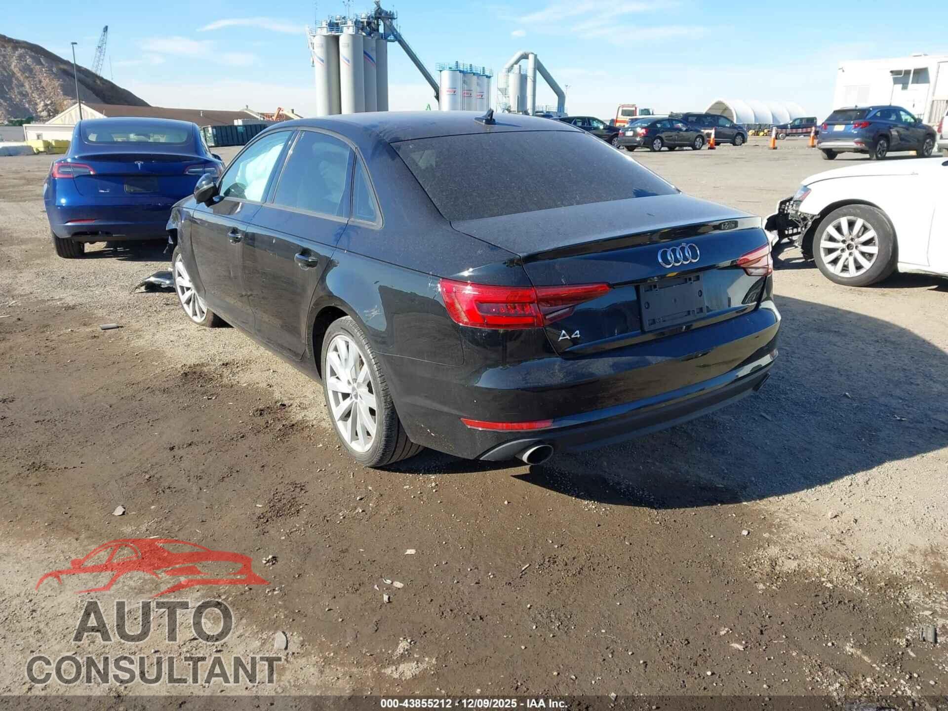 AUDI A4 2017 - WAUGNAF43HN026331