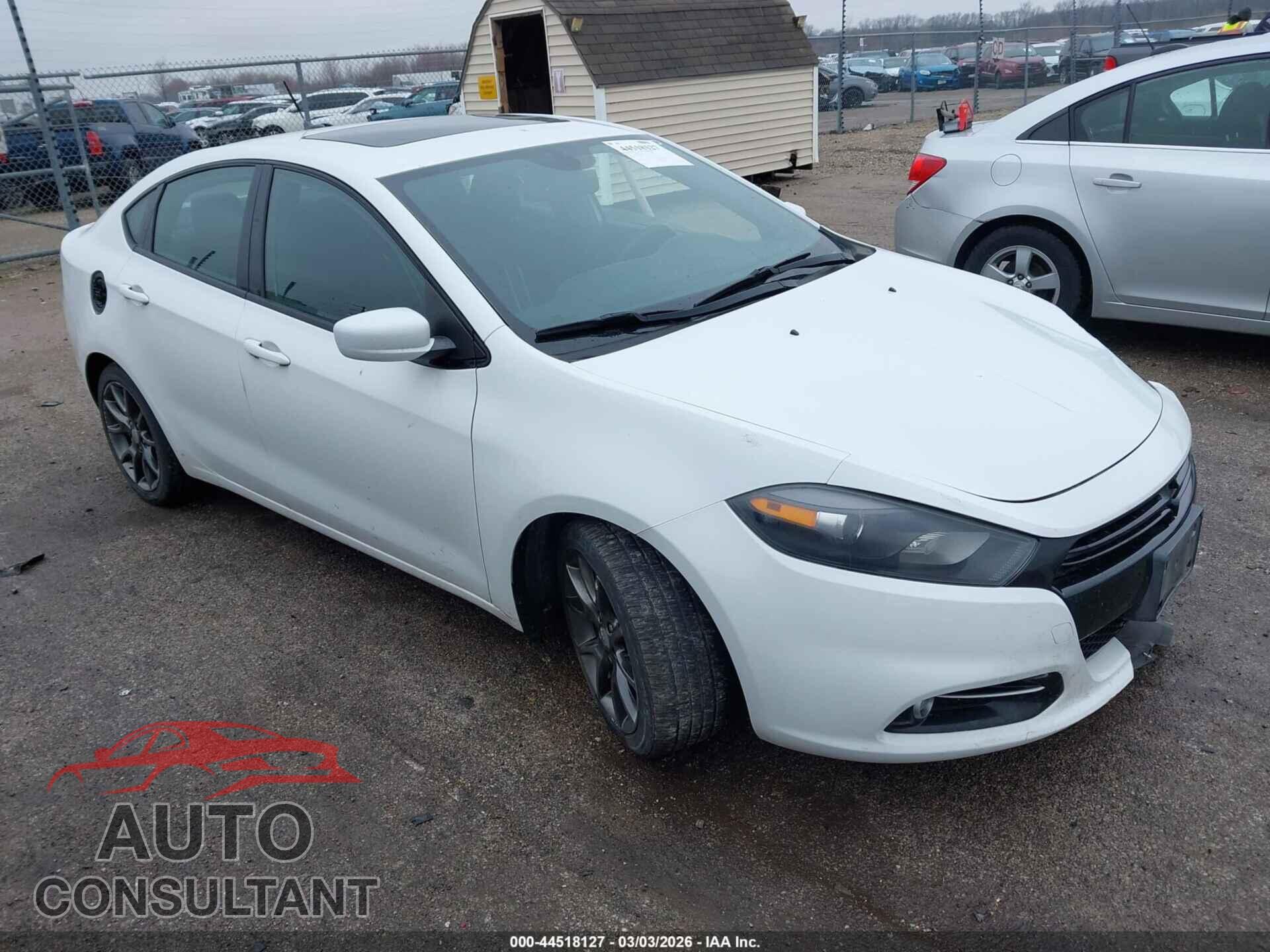 DODGE DART 2014 - 1C3CDFBB5ED668559