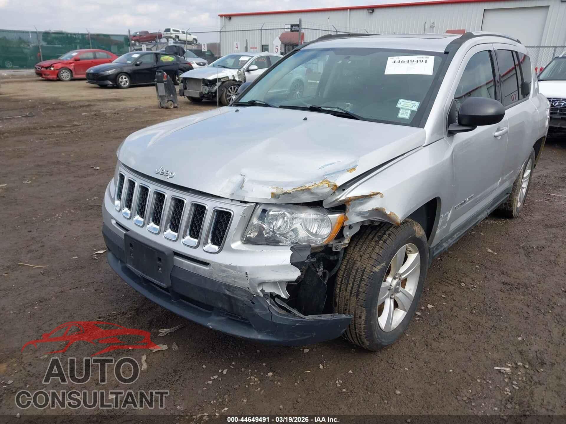 JEEP COMPASS 2011 - 1J4NF1FB3BD282904