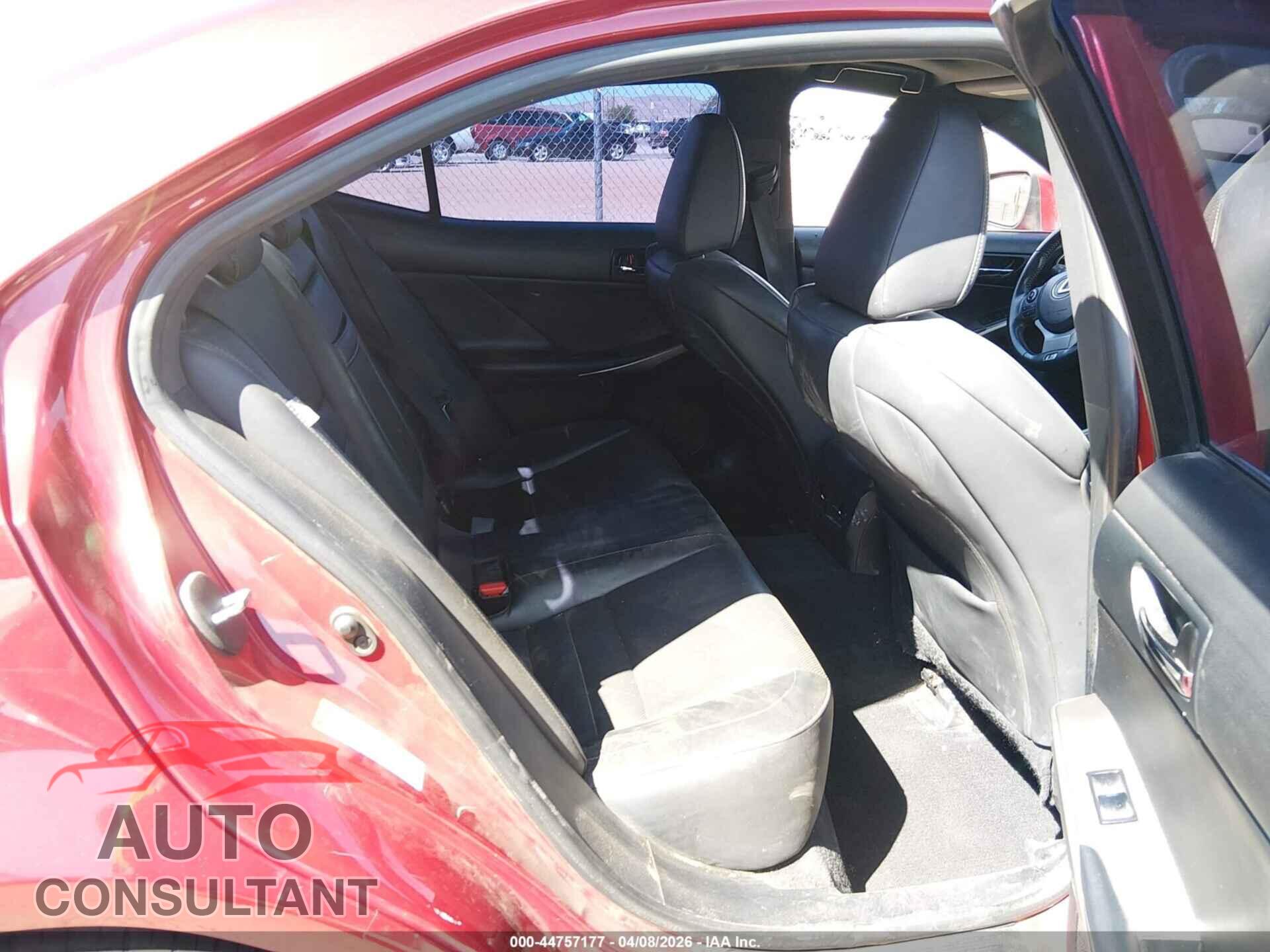 LEXUS IS 250 2015 - JTHBF1D29F5043626