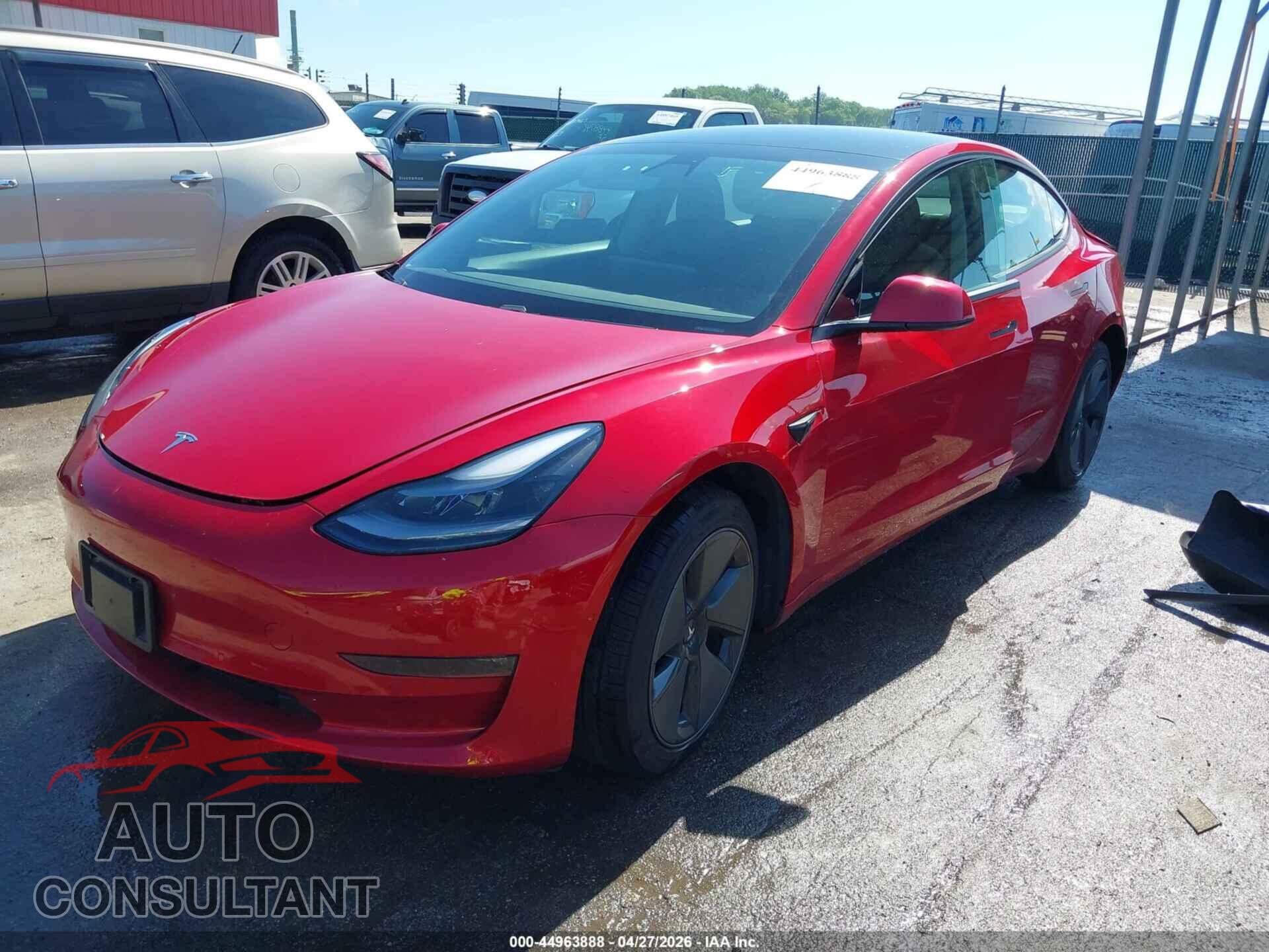 TESLA MODEL 3 2021 - 5YJ3E1EB5MF923743