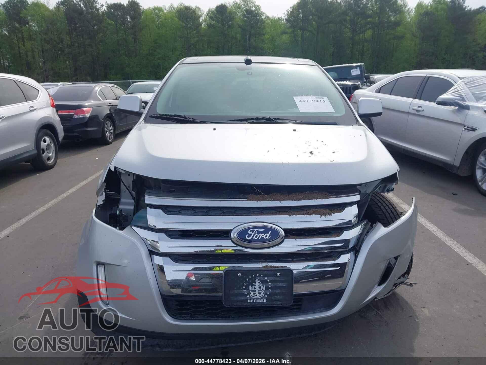 FORD EDGE 2011 - 2FMDK3KC6BBA25762