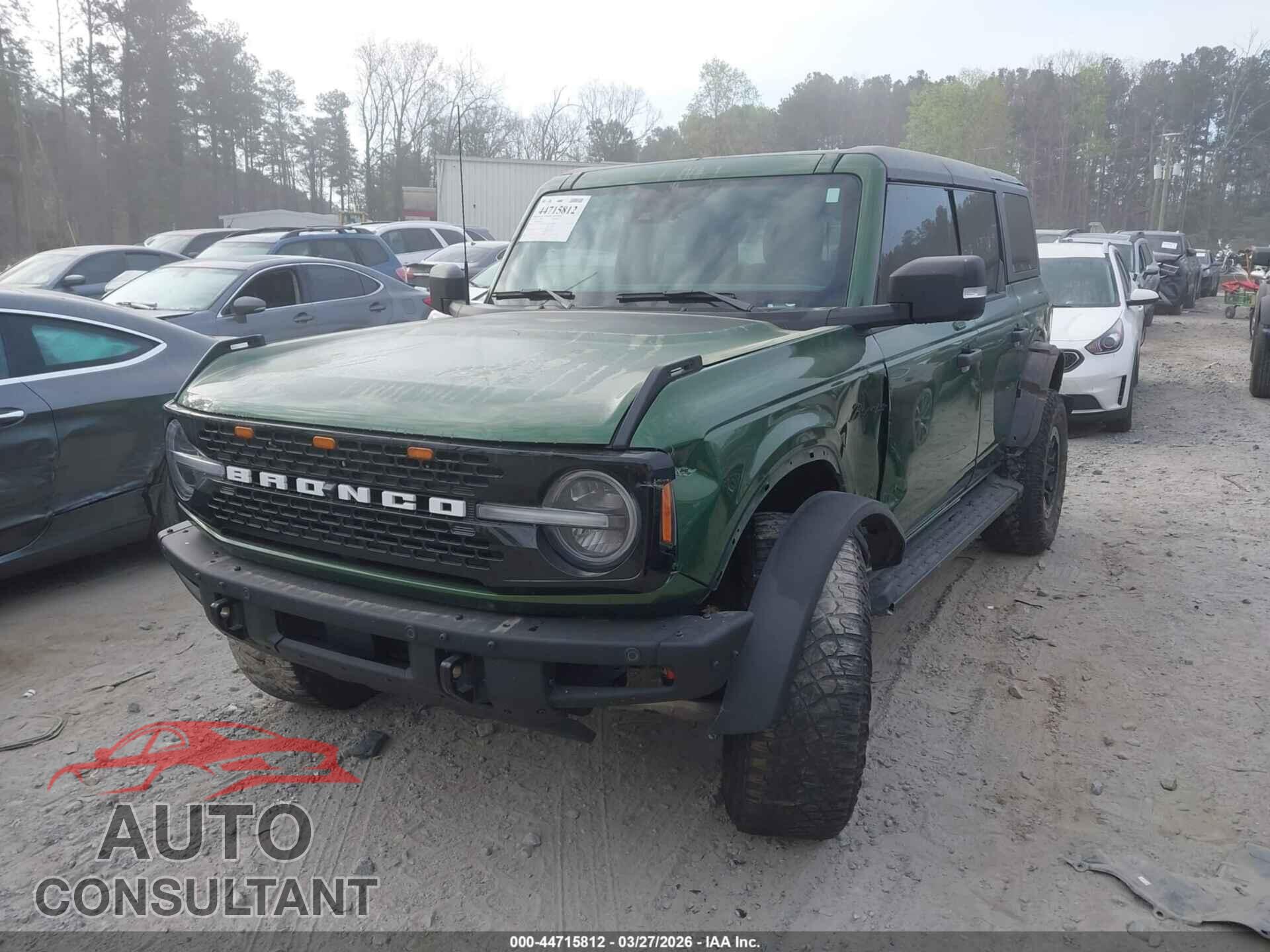 FORD BRONCO 2023 - 1FMEE5DP9PLB43772
