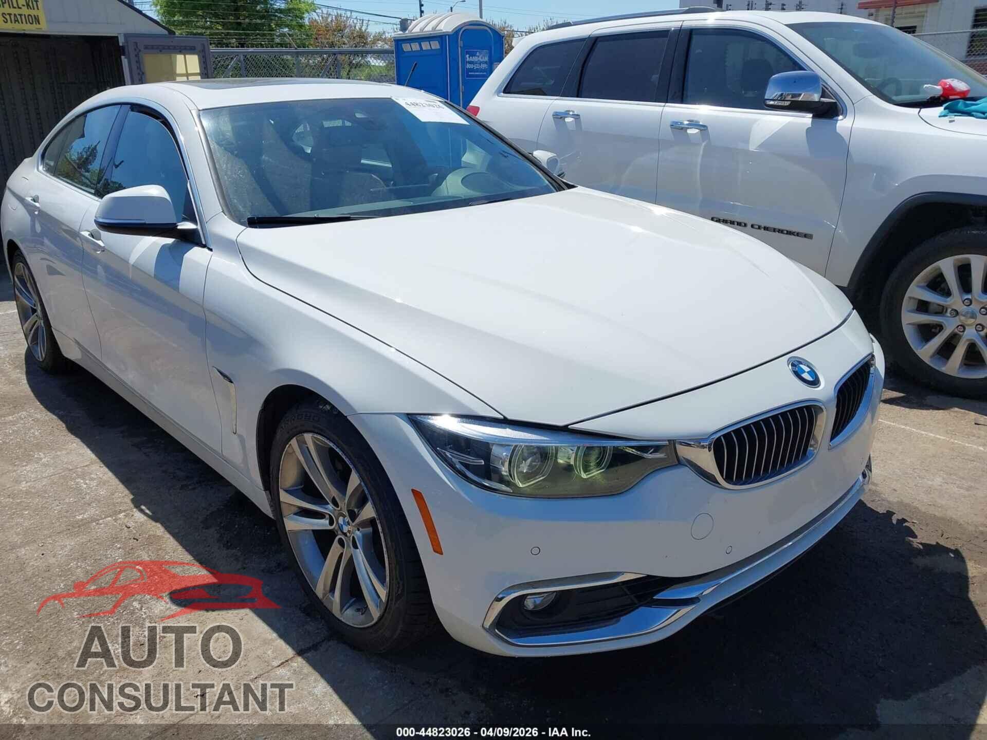 BMW 430I GRAN COUPE 2019 - WBA4J1C50KBM15528
