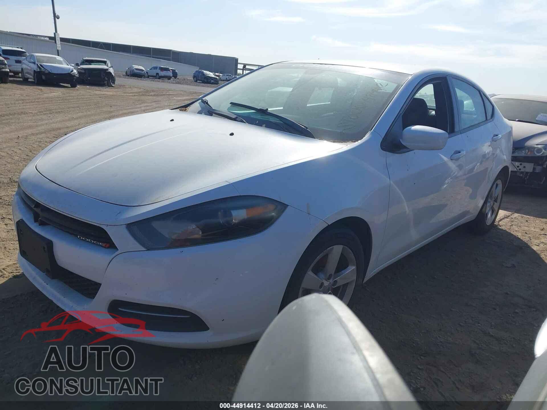 DODGE DART 2015 - 1C3CDFBB6FD144547