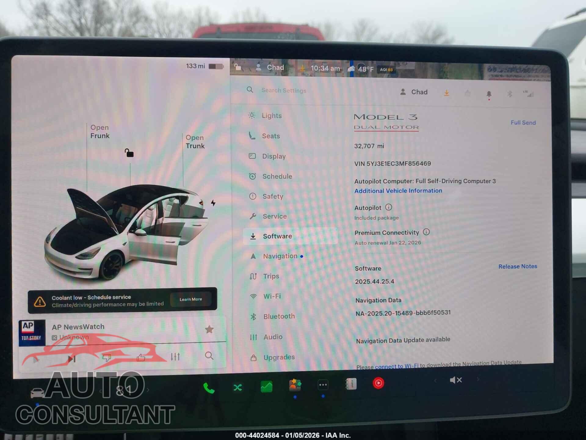 TESLA MODEL 3 2021 - 5YJ3E1EC3MF856469