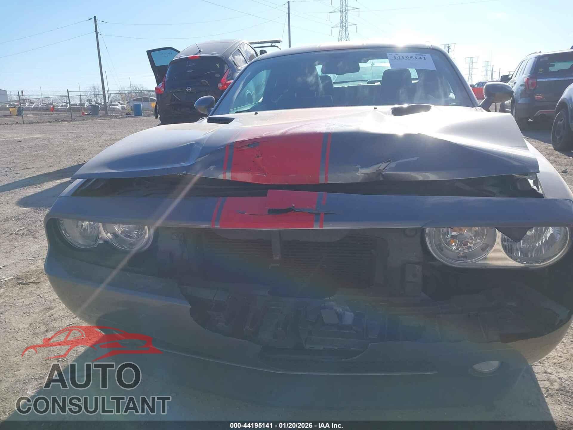 DODGE CHALLENGER 2012 - 2C3CDYAG2CH262392