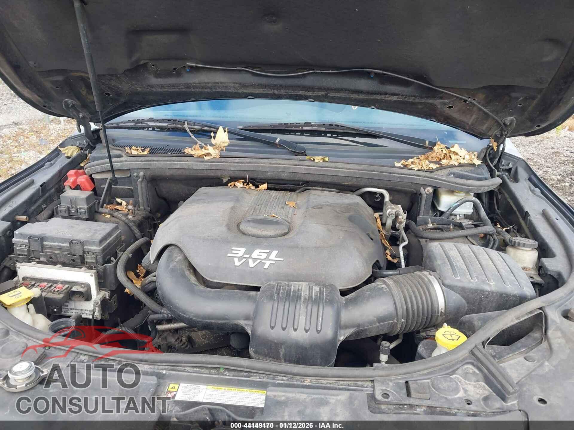 DODGE DURANGO 2012 - 1C4RDJAG7CC104307