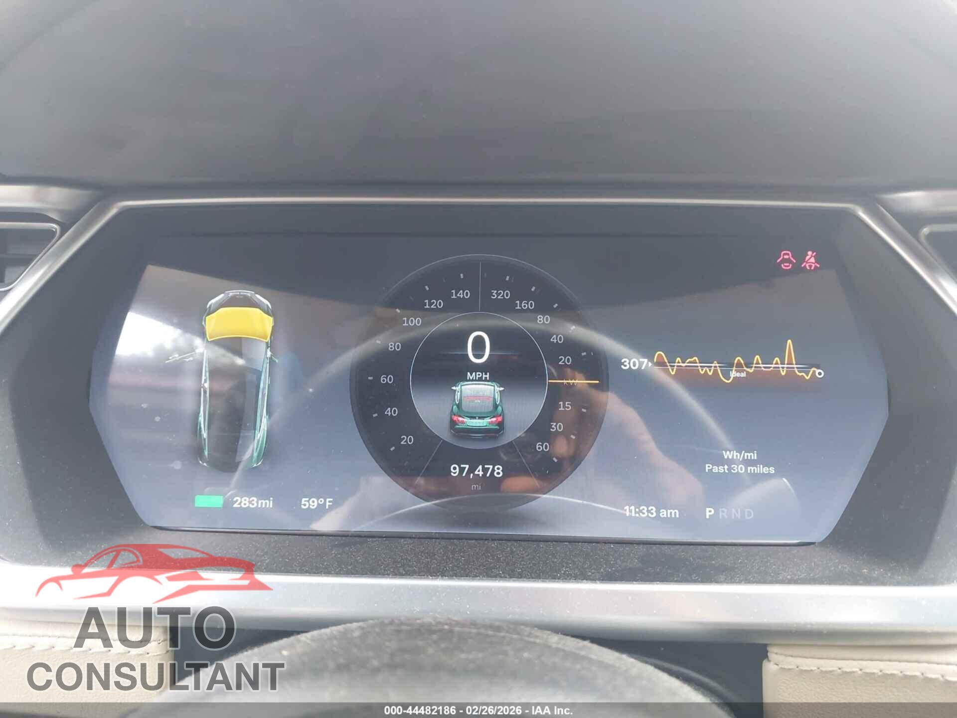 TESLA MODEL S 2013 - 5YJSA1CN2DFP22614