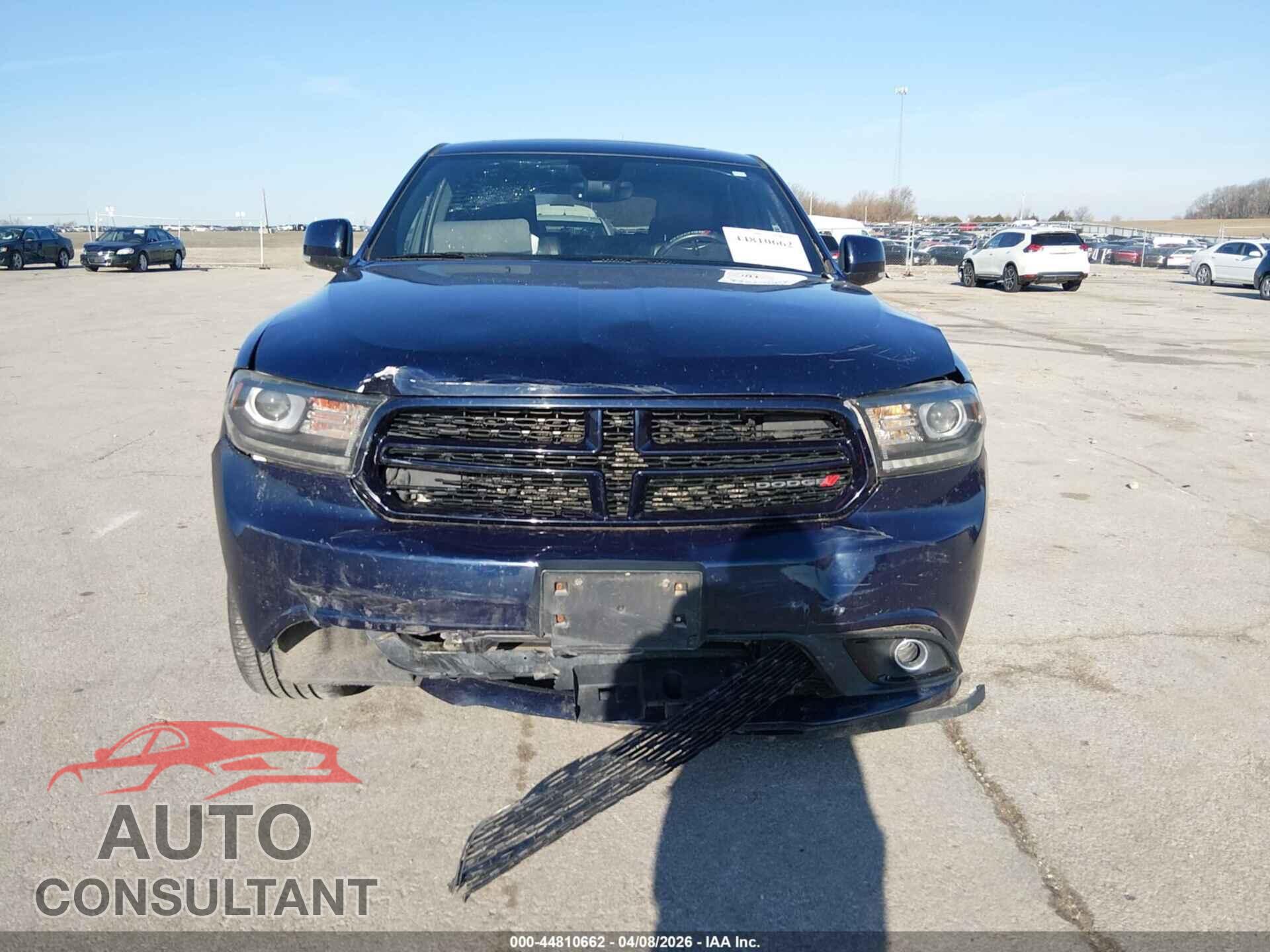 DODGE DURANGO 2017 - 1C4SDJCT2HC828148