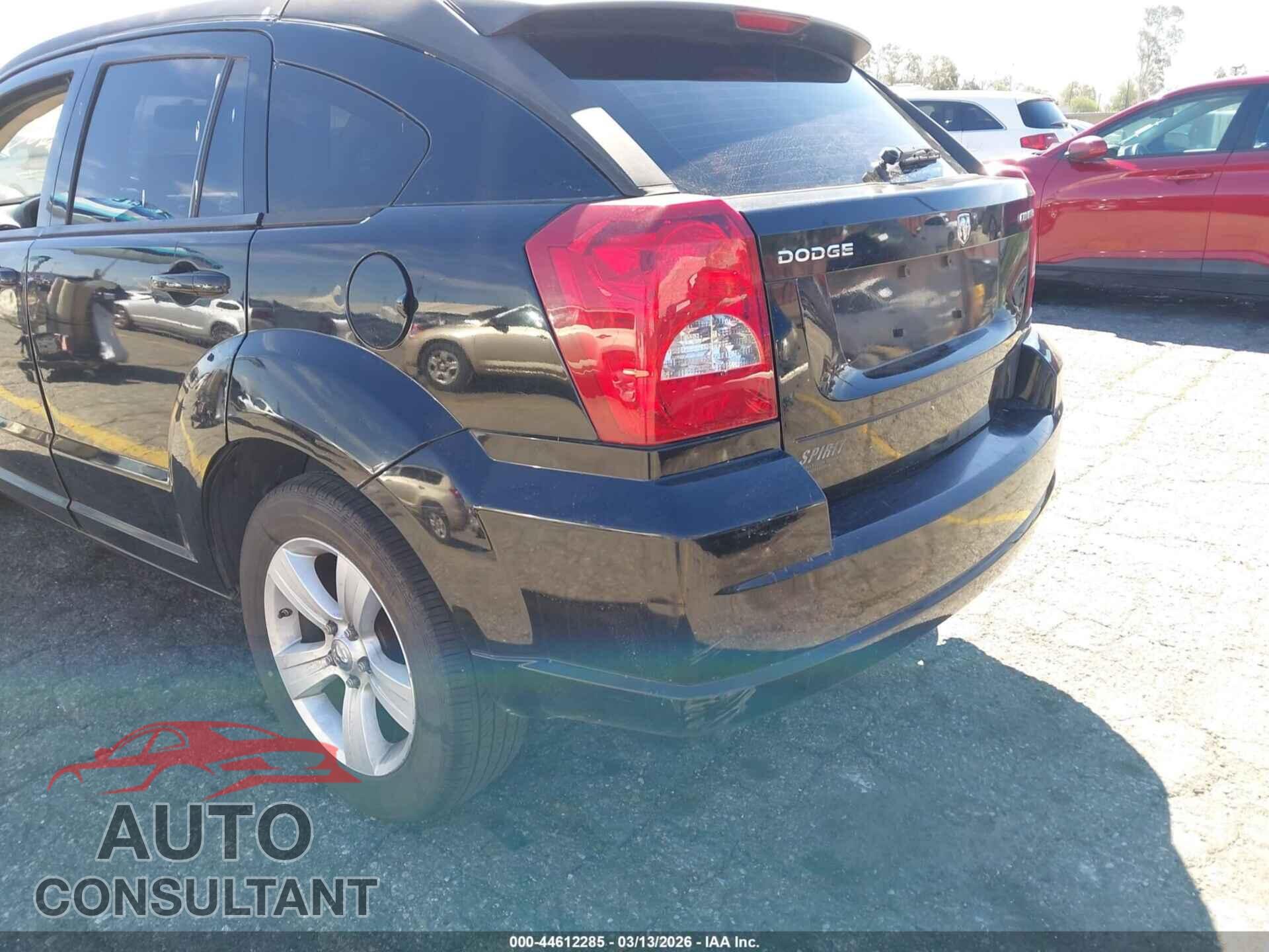 DODGE CALIBER 2012 - 1C3CDWDA6CD535780