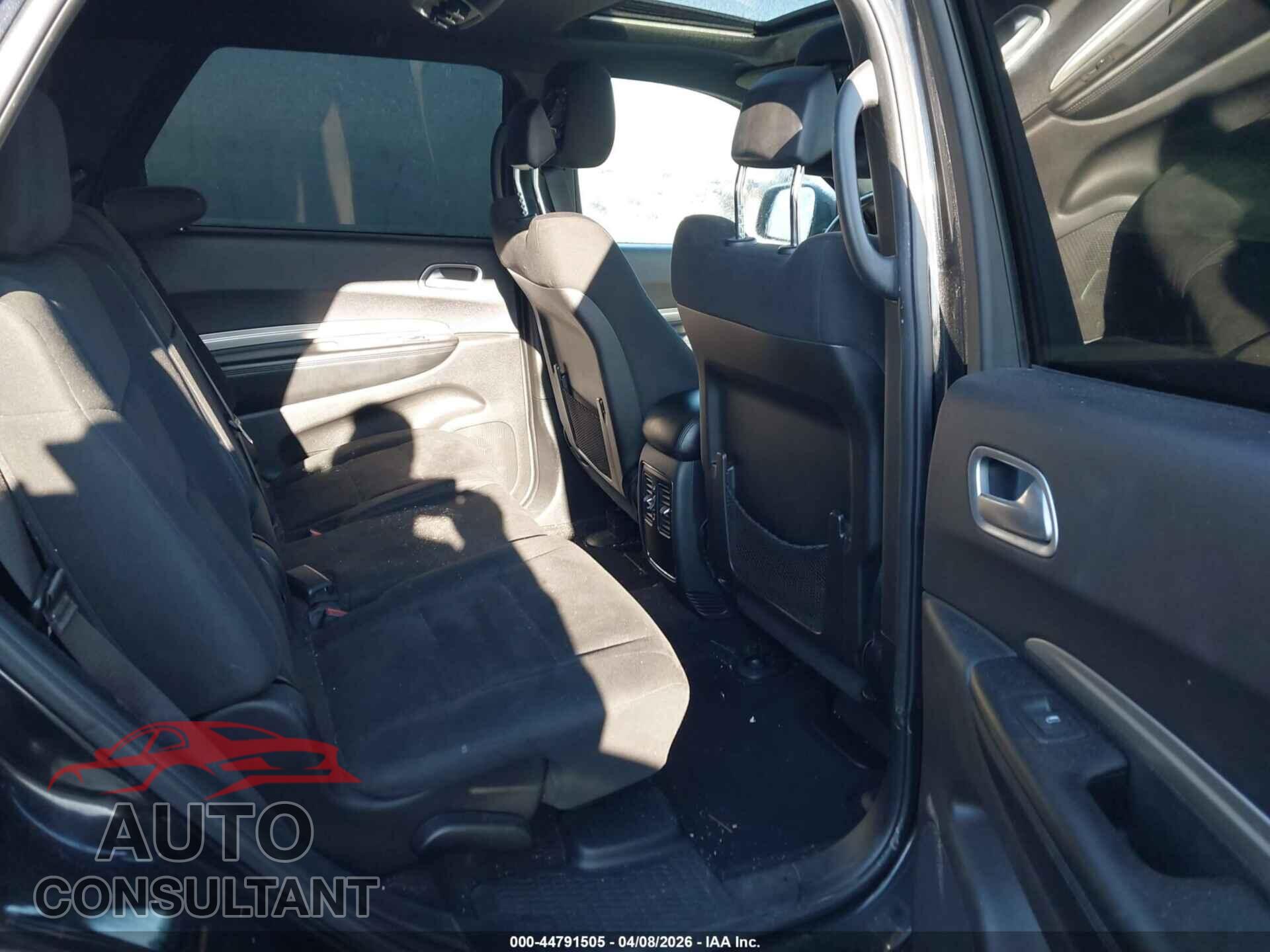 DODGE DURANGO 2019 - 1C4RDJAGXKC743988
