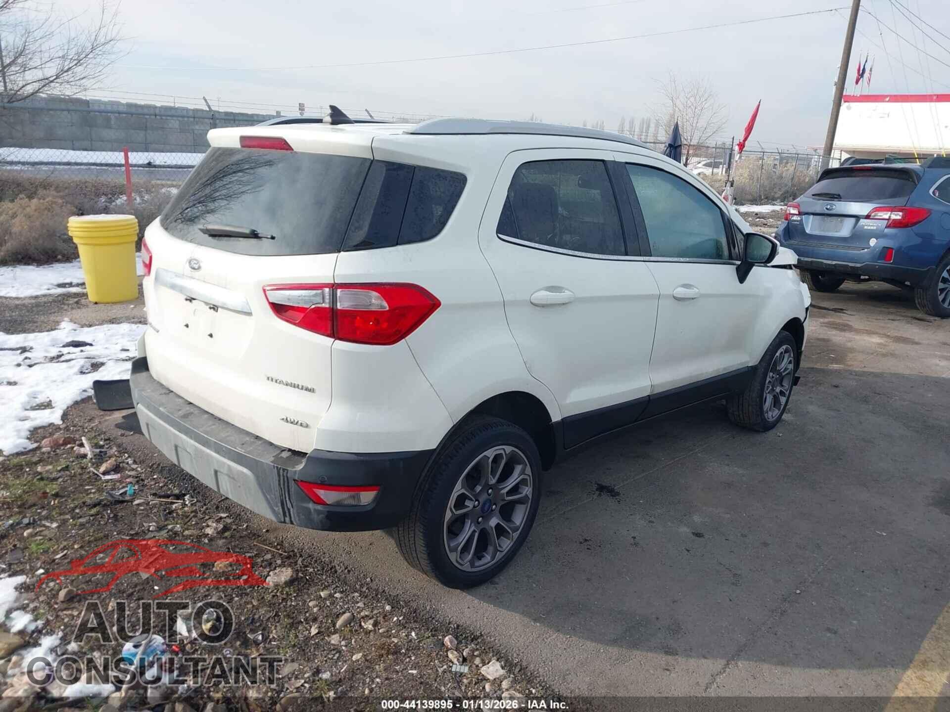 FORD ECOSPORT 2020 - MAJ6S3KL7LC359643