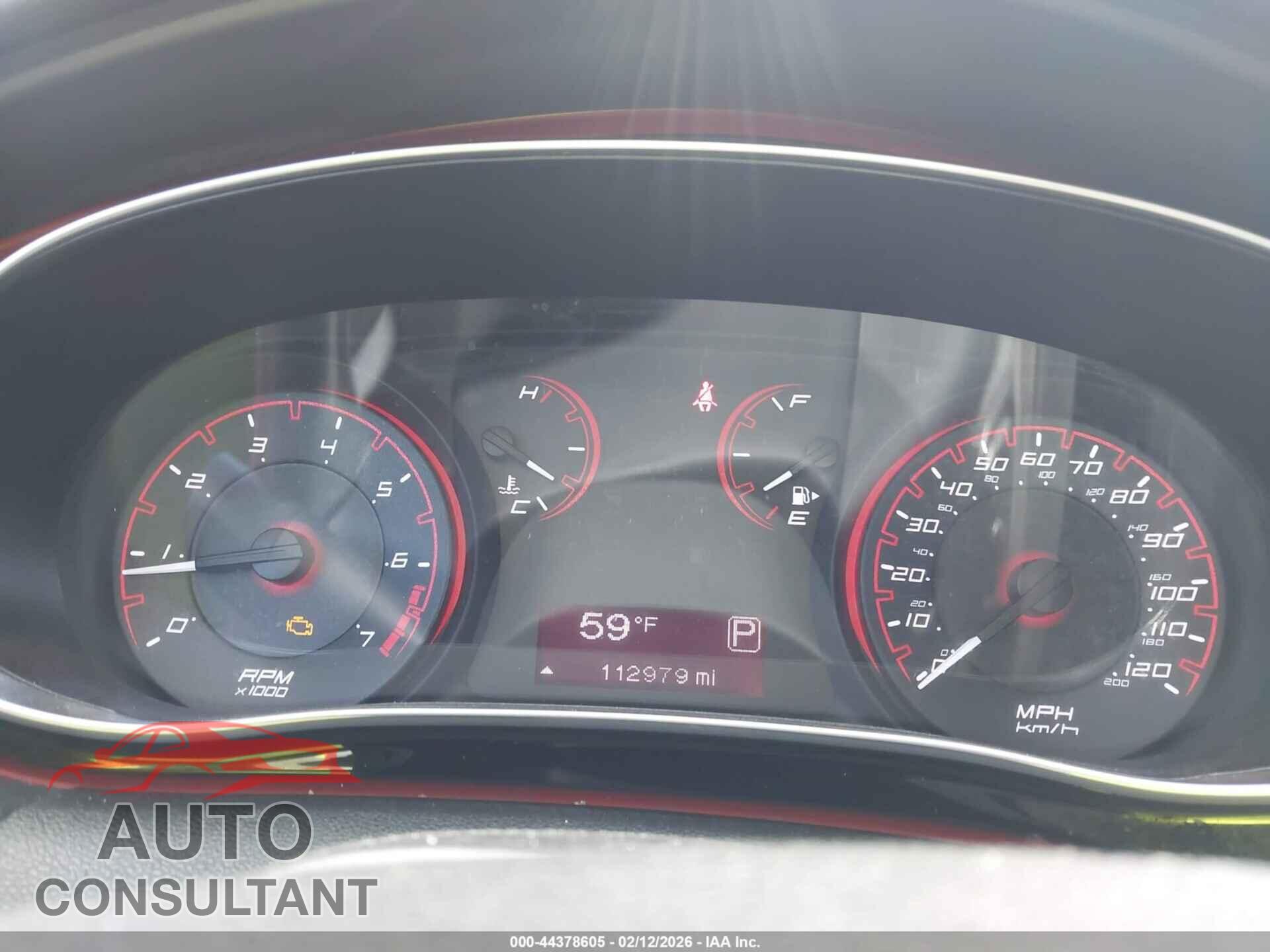 DODGE DART 2015 - 1C3CDFBB2FD251532