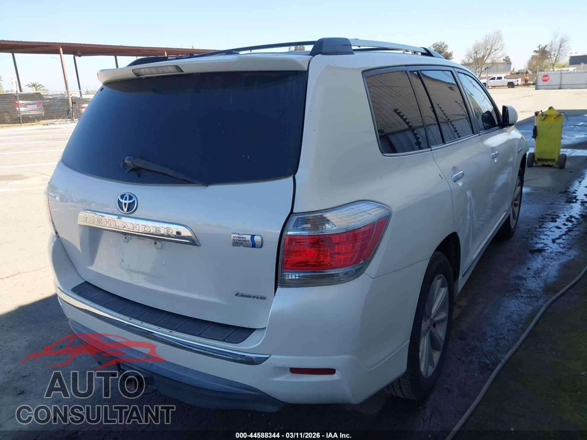 TOYOTA HIGHLANDER HYBRID 2011 - JTEDC3EH4B2003480