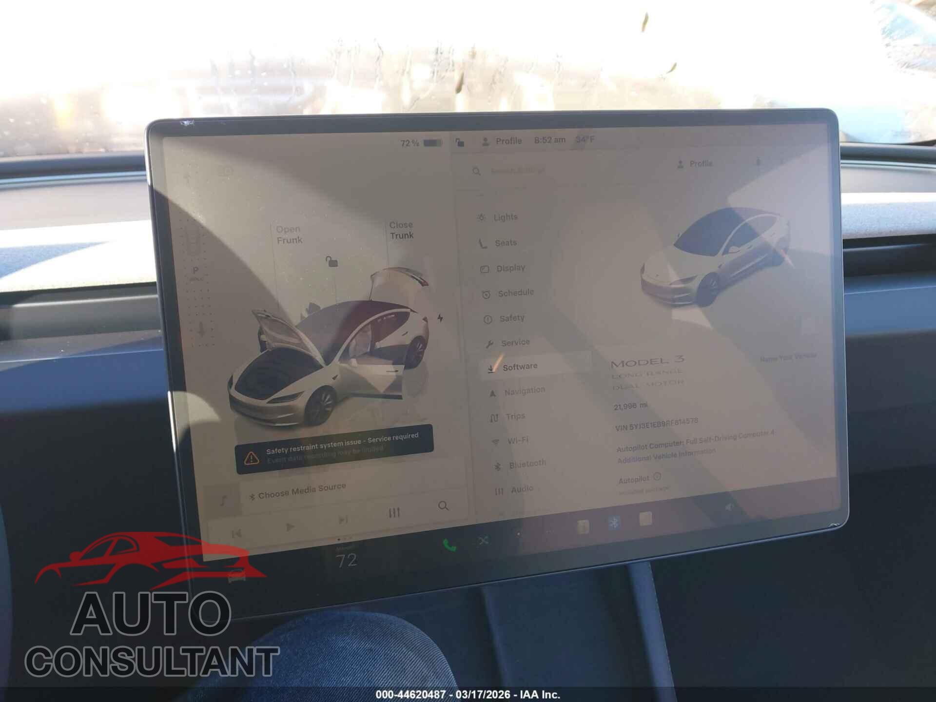 TESLA MODEL 3 2024 - 5YJ3E1EB9RF814578