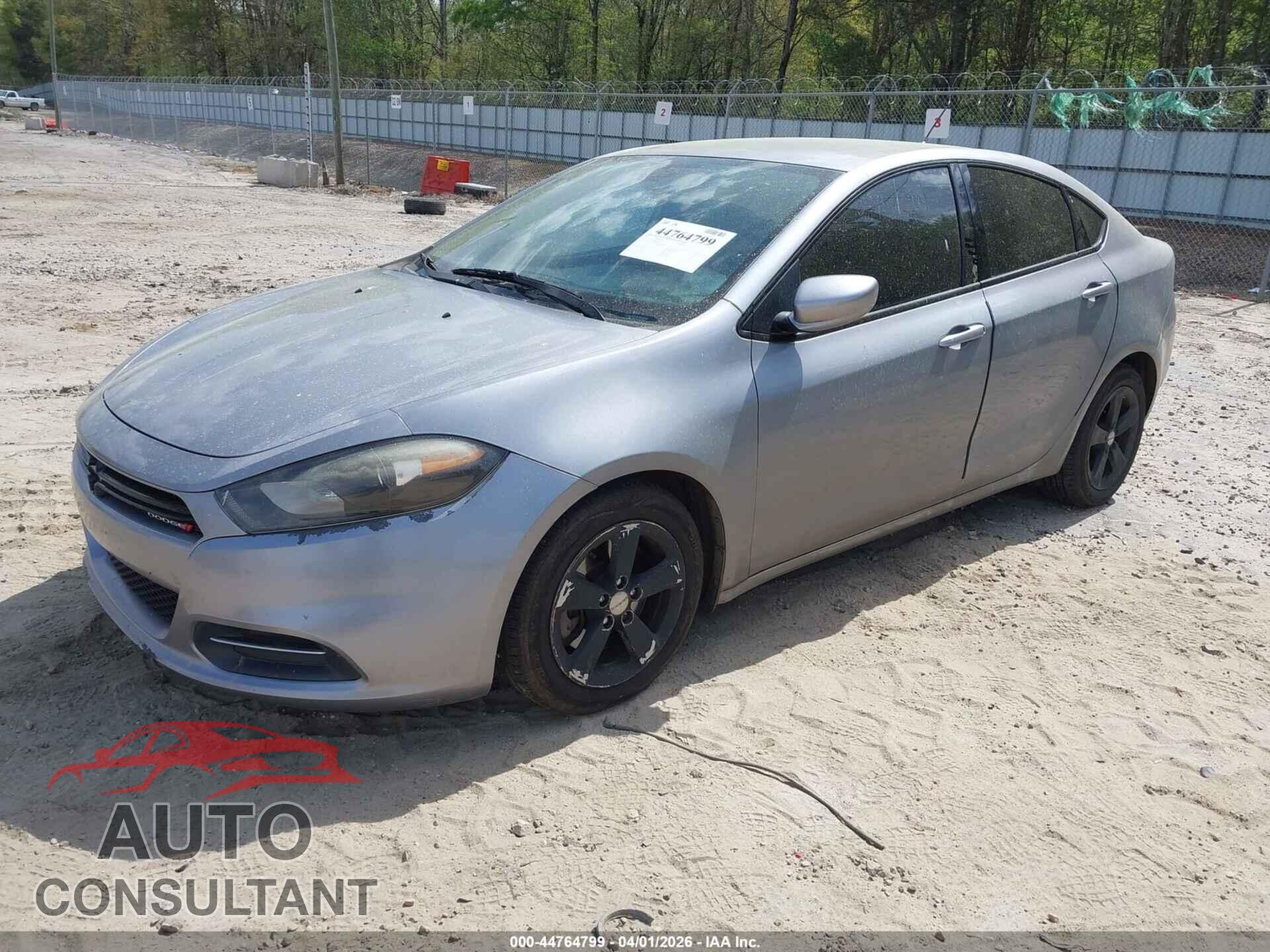 DODGE DART 2015 - 1C3CDFBB9FD286357