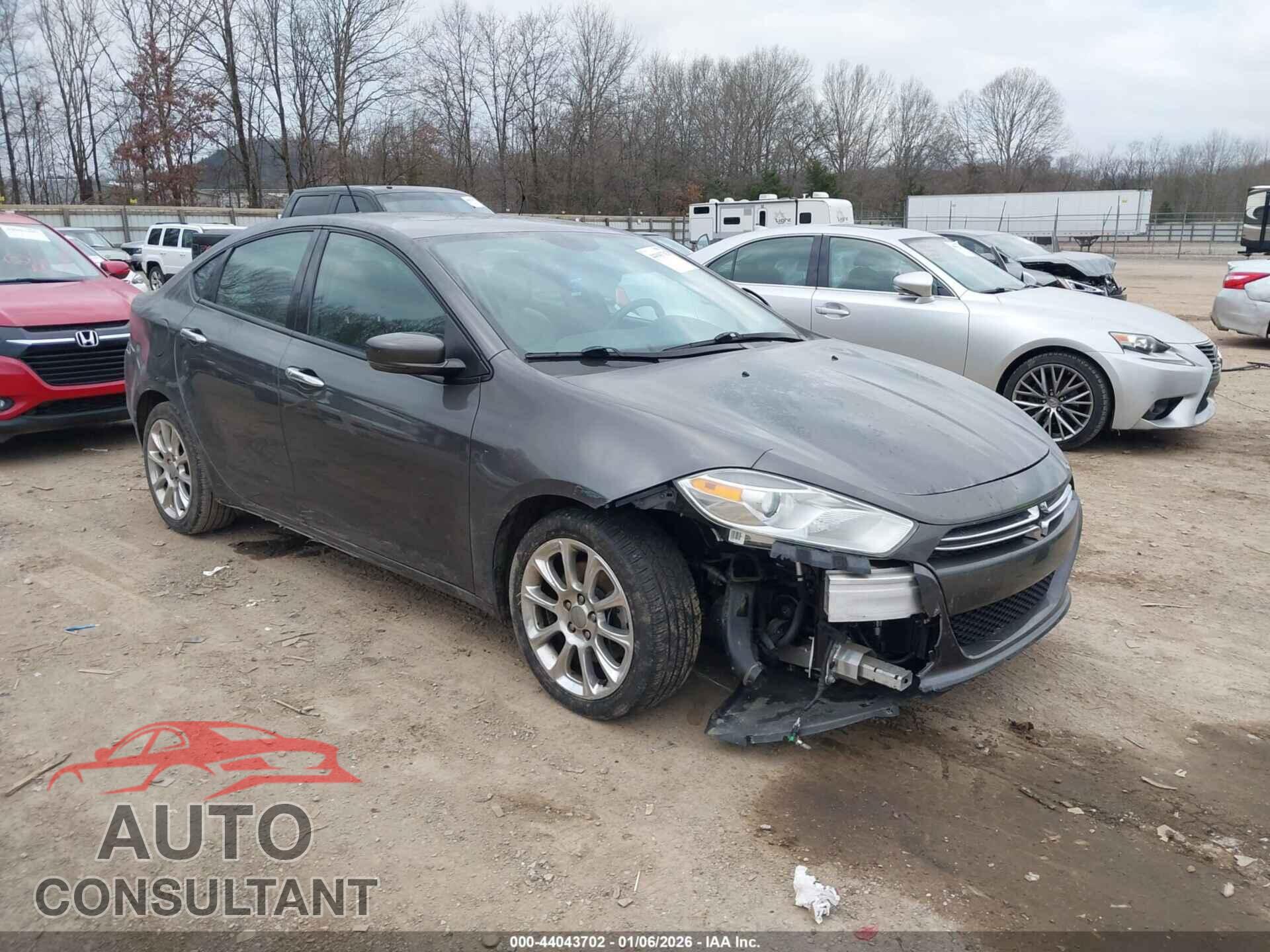 DODGE DART 2016 - 1C3CDFCBXGD728384
