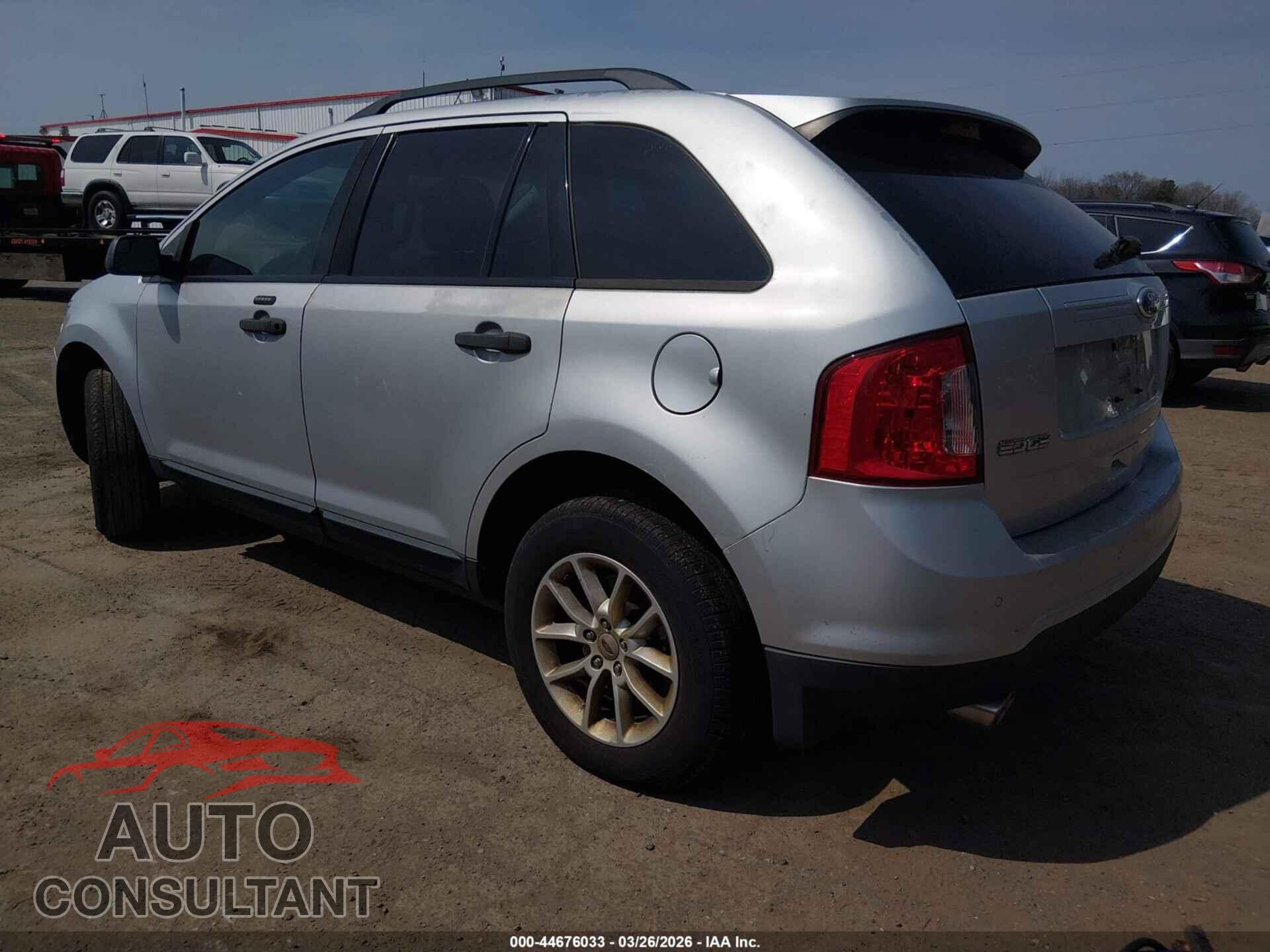 FORD EDGE 2013 - 2FMDK3GC2DBC12072