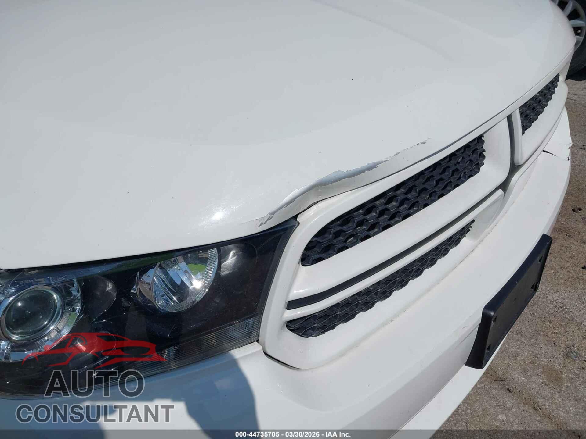 DODGE DURANGO 2012 - 1C4SDJCT1CC284945
