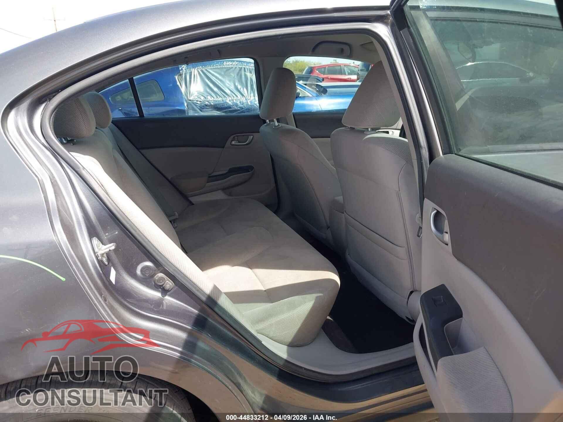 HONDA CIVIC 2012 - 19XFB2F59CE340469