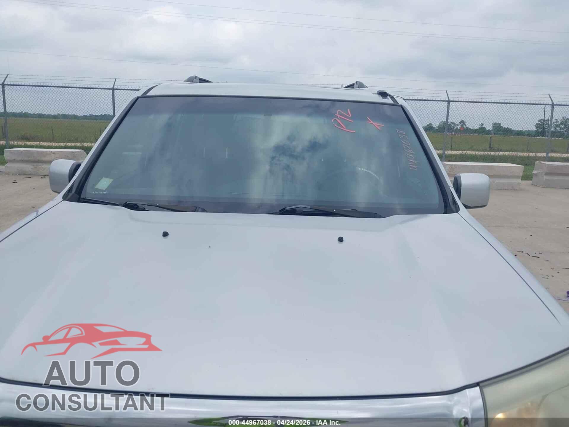 HONDA PILOT 2011 - 5FNYF3H54BB028097