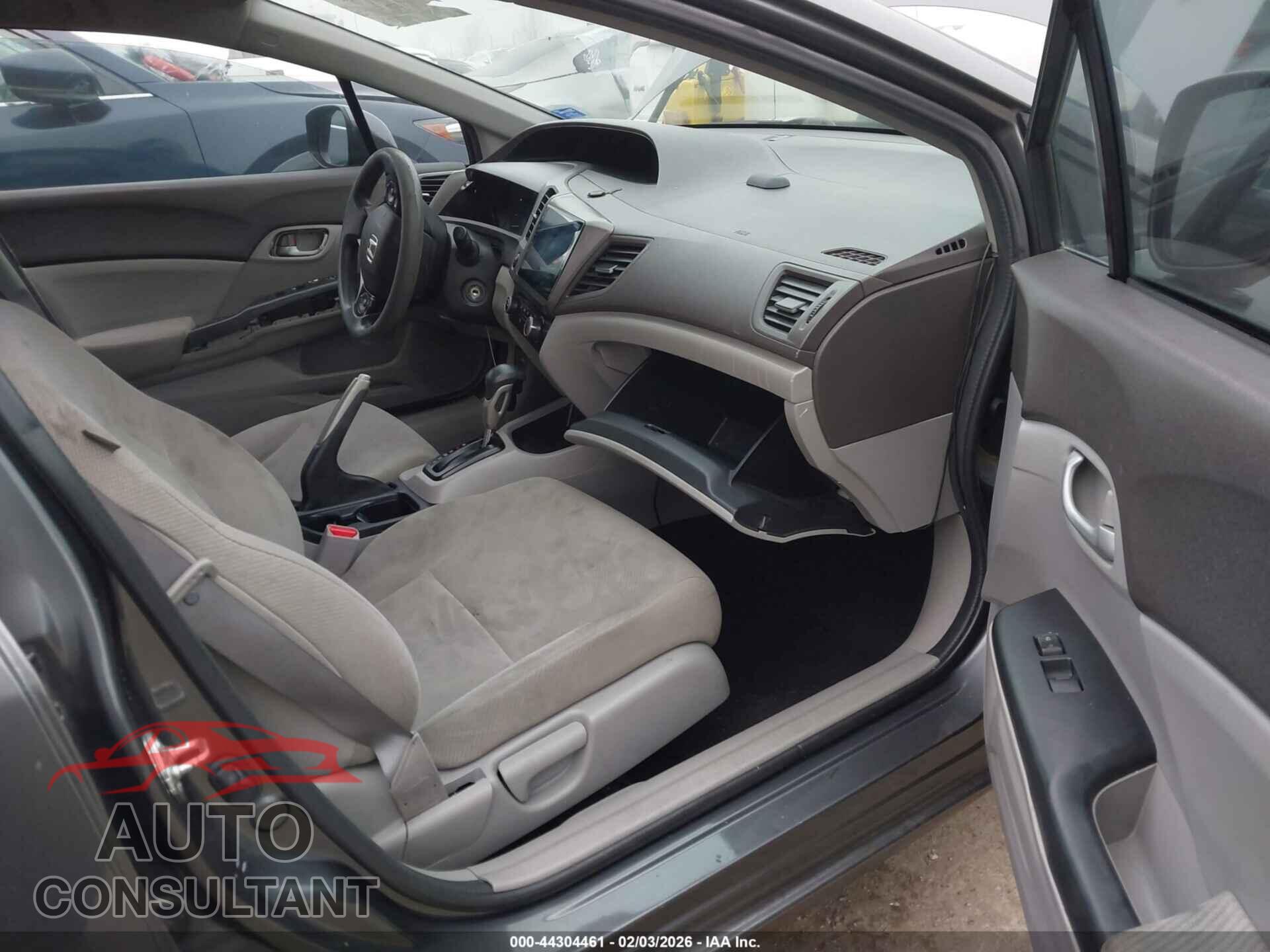 HONDA CIVIC 2012 - 2HGFB2F59CH563861
