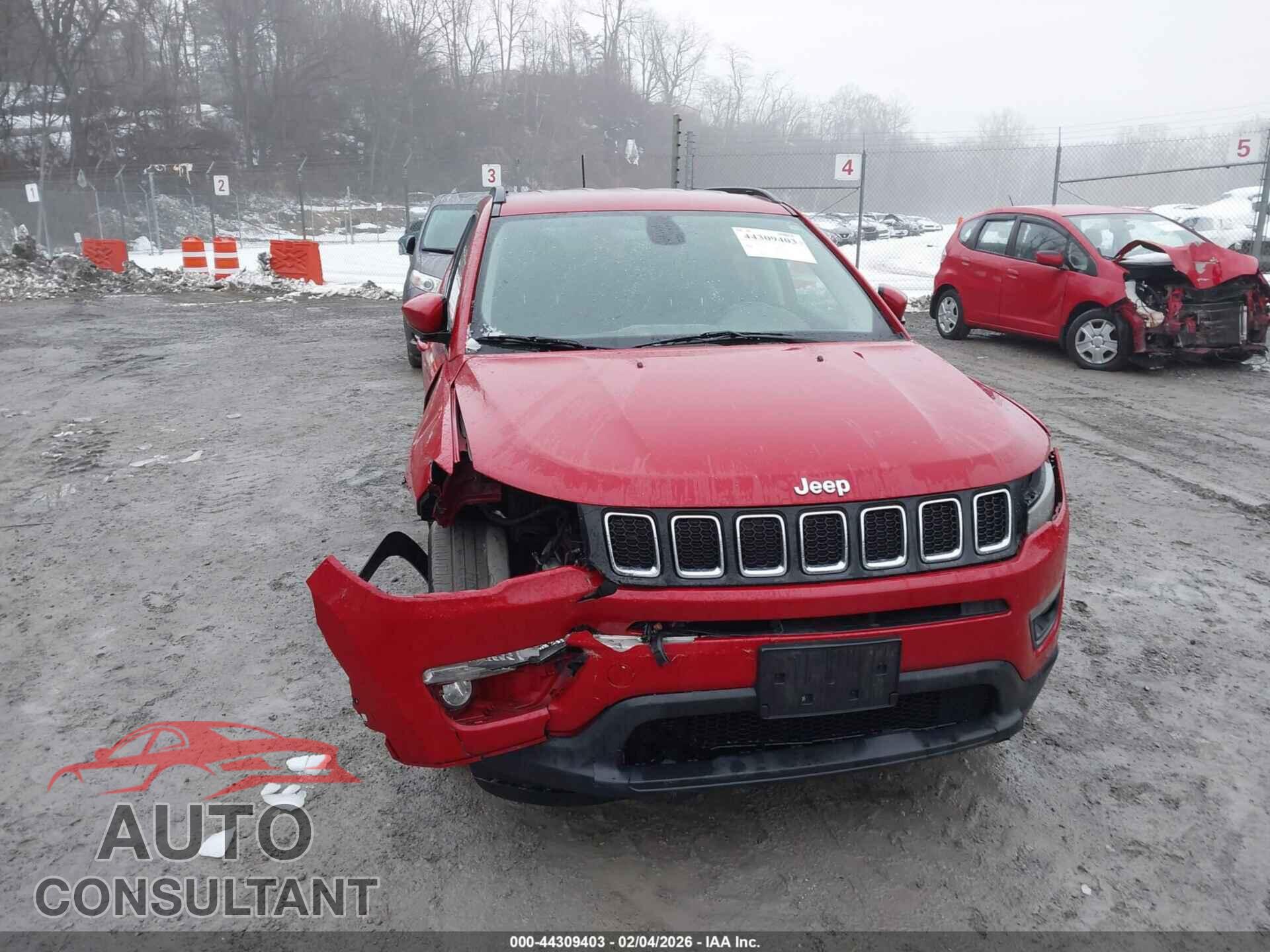 JEEP NEW COMPASS 2017 - 3C4NJDBB0HT680375