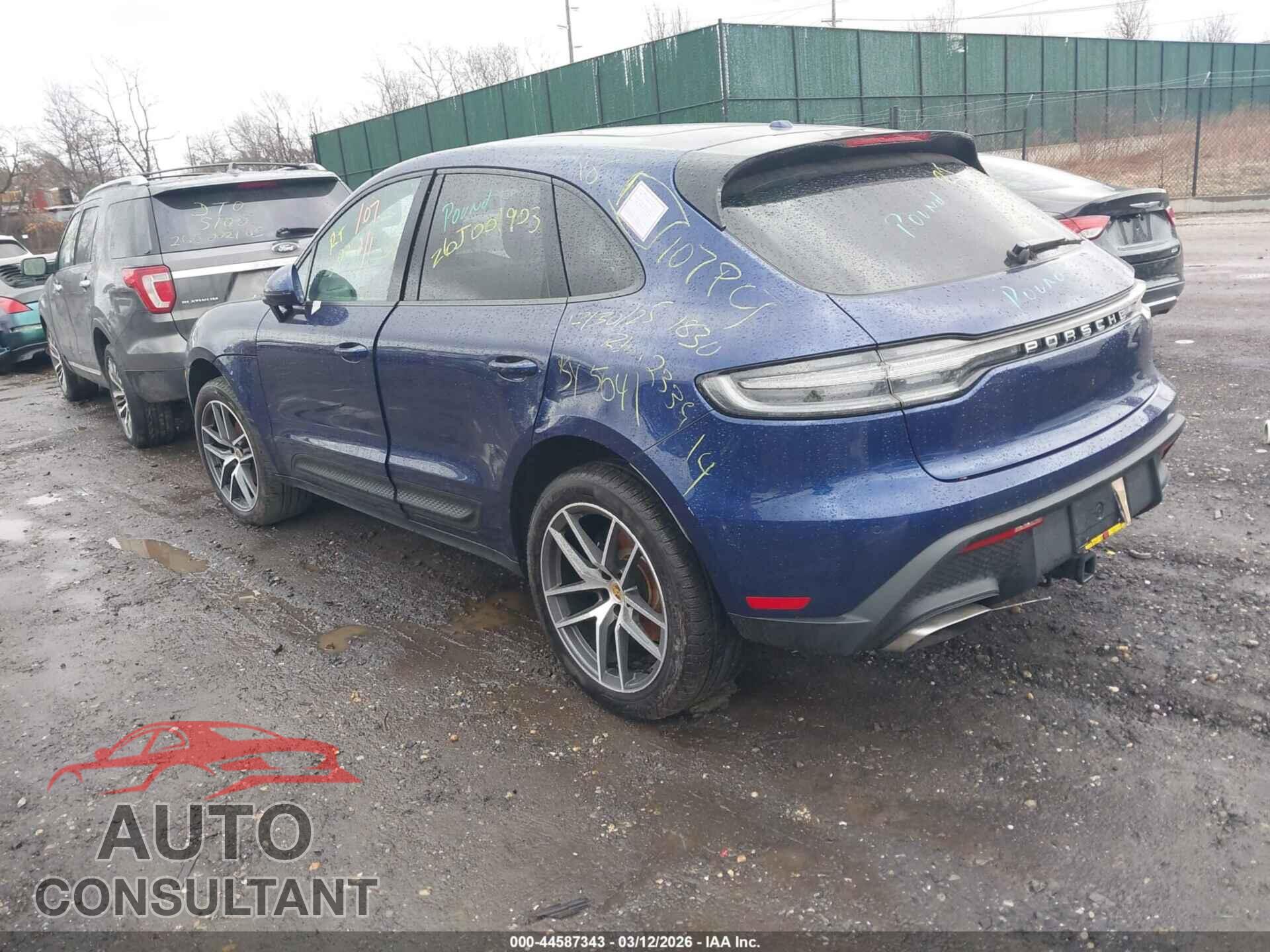 PORSCHE MACAN 2022 - WP1AA2A59NLB07401