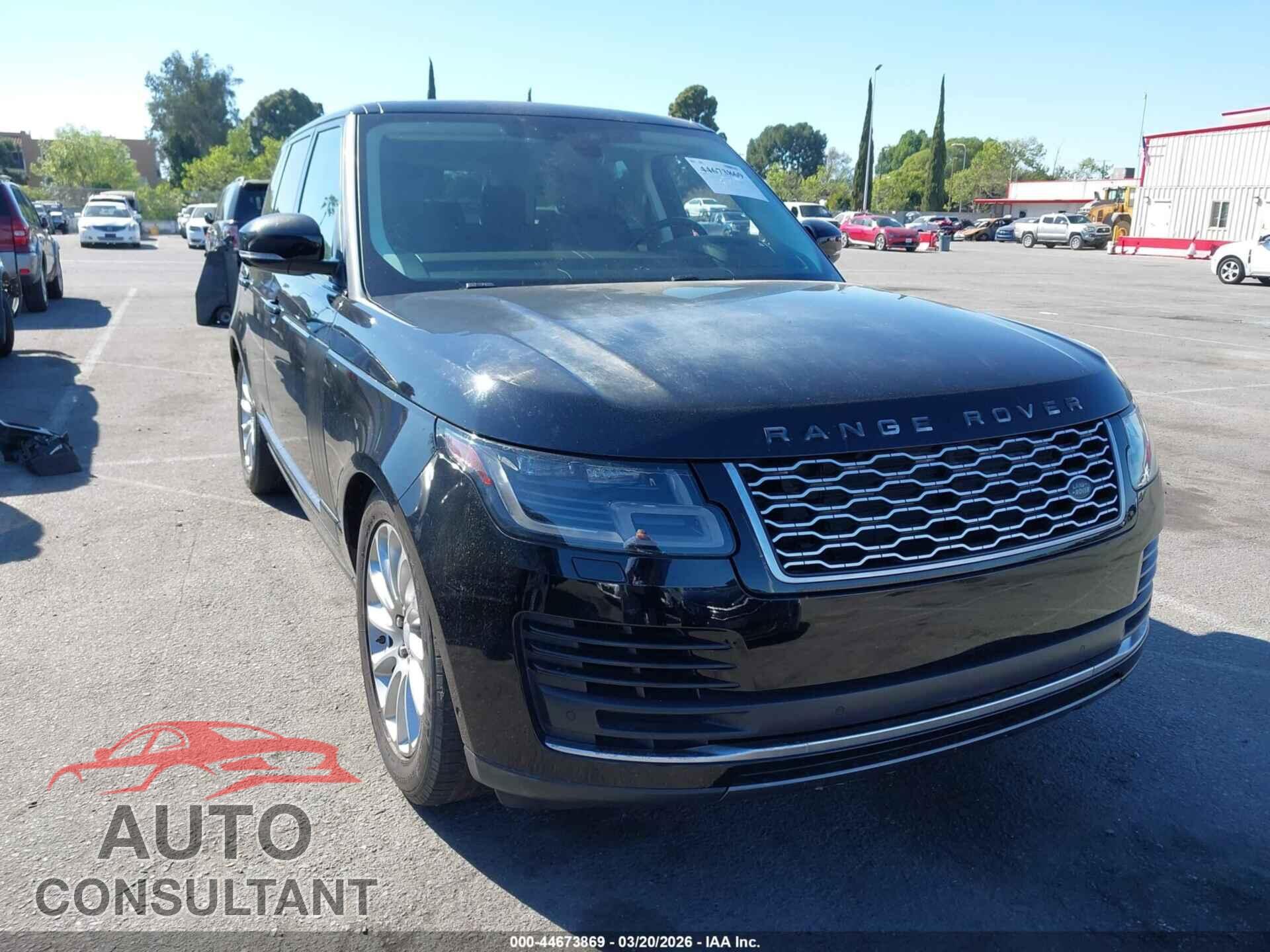 LAND ROVER RANGE ROVER 2018 - SALGS2SV0JA514478