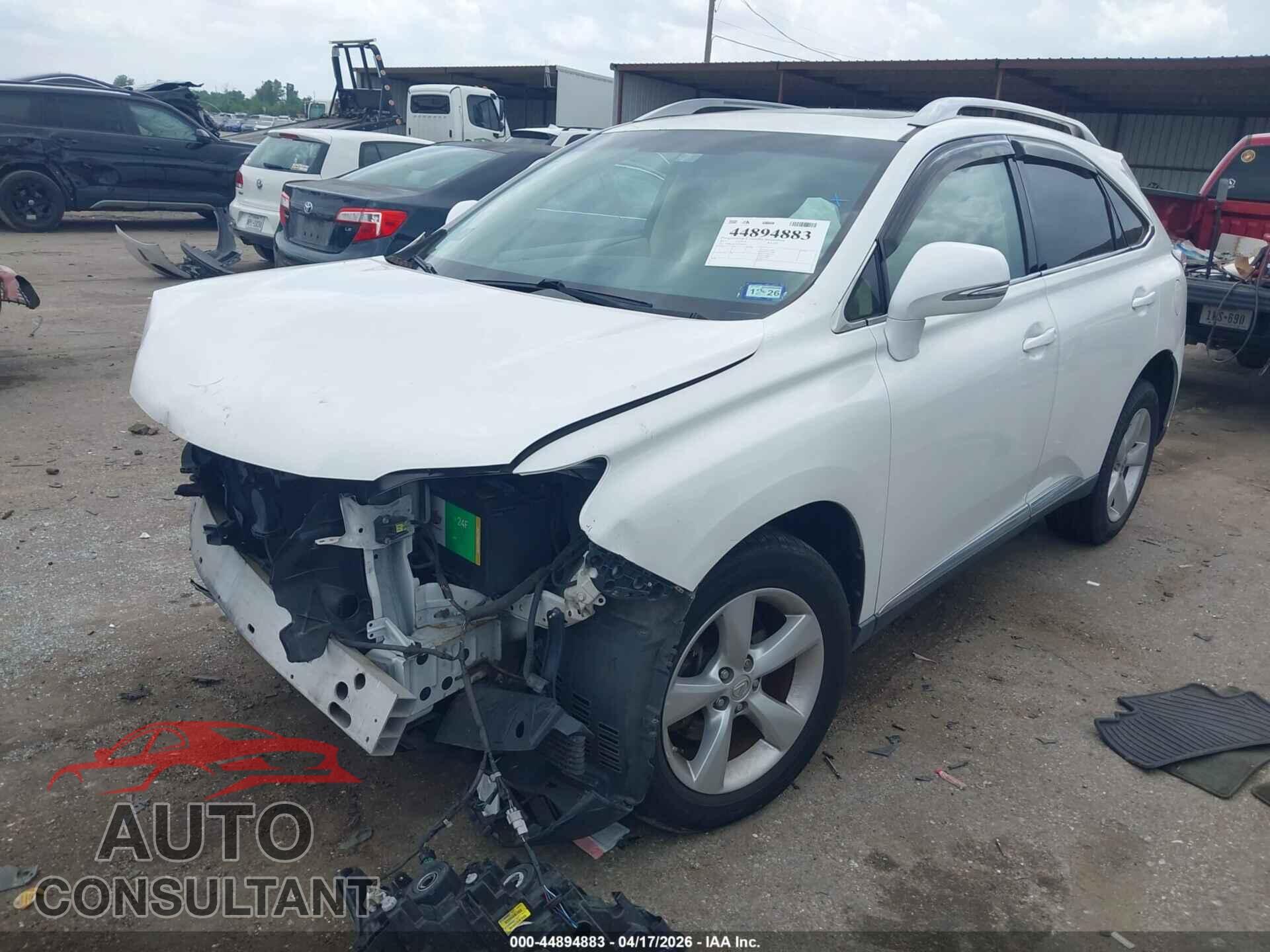 LEXUS RX 350 2015 - JTJBK1BAXF2468004