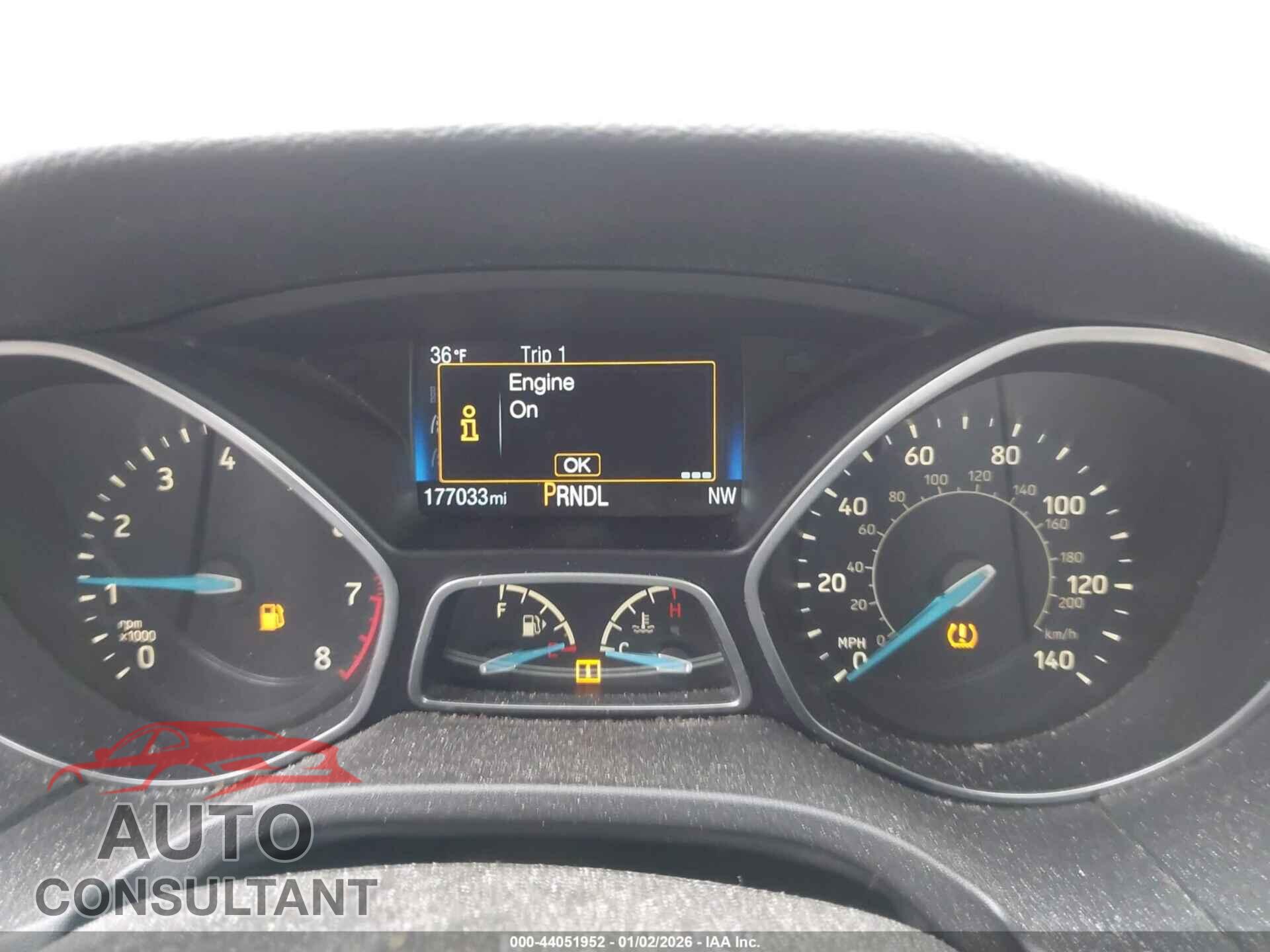 FORD FOCUS 2016 - 1FADP3F26GL284742