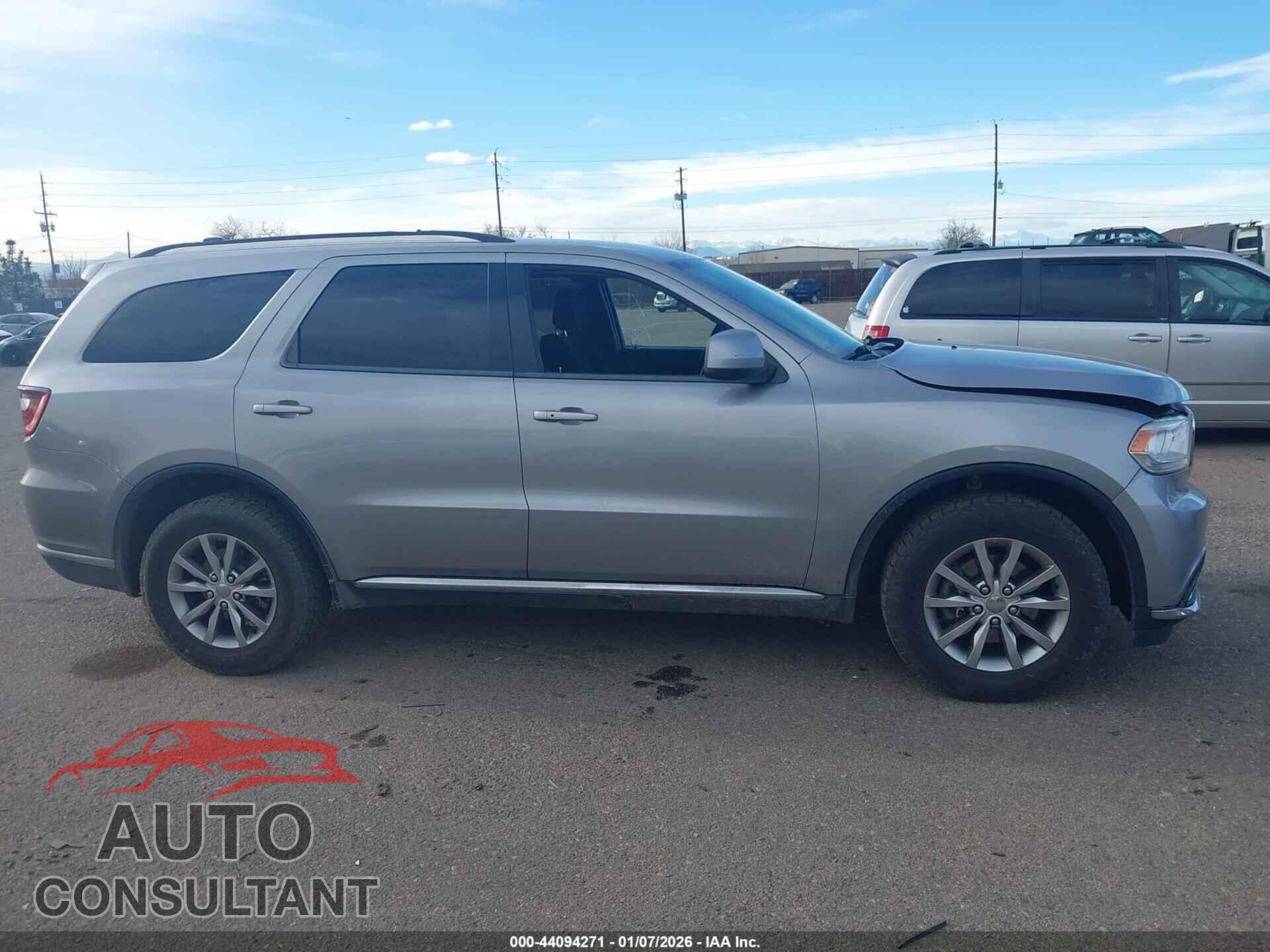 DODGE DURANGO 2017 - 1C4RDJAG2HC709715