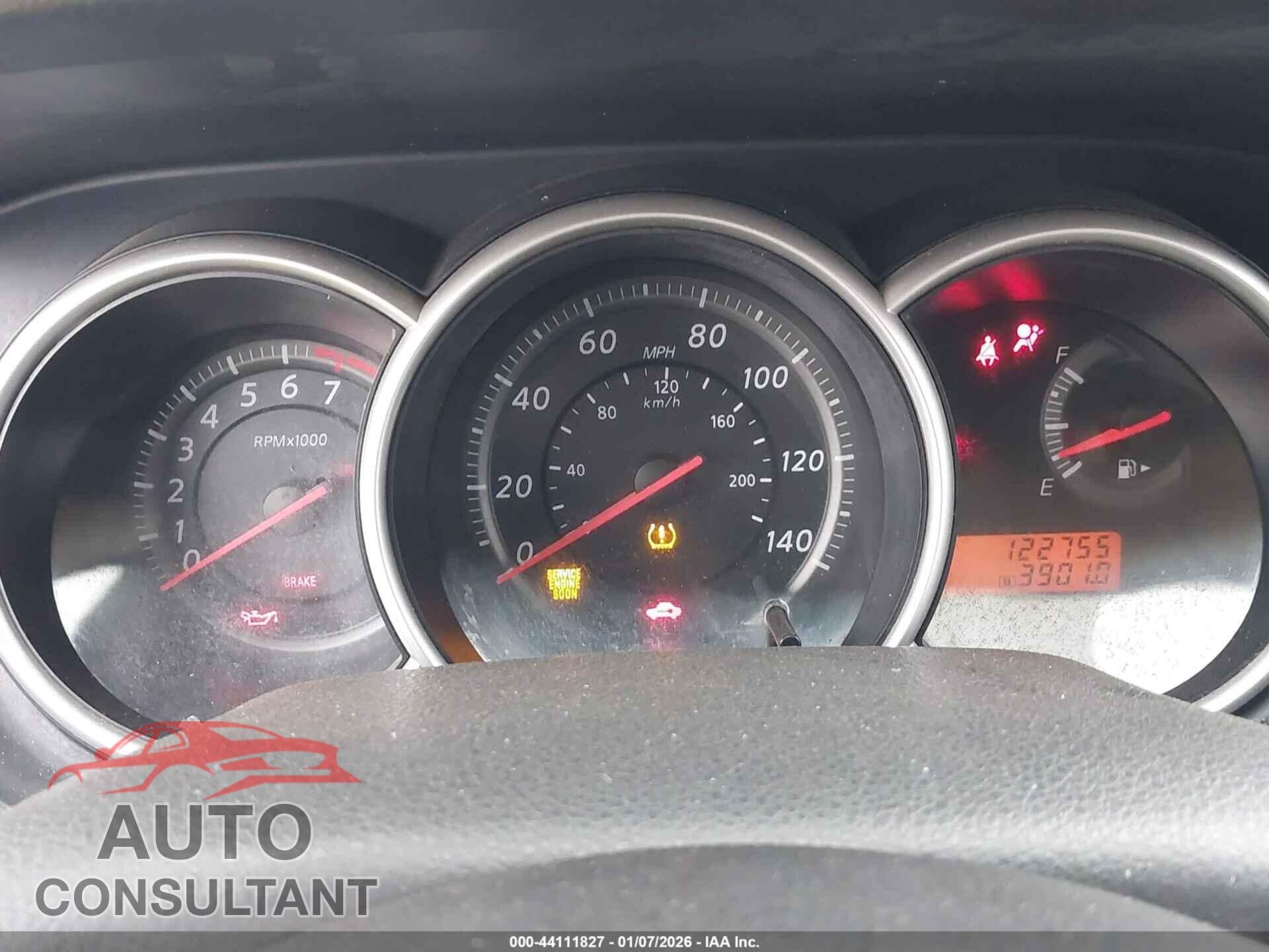 NISSAN VERSA 2011 - 3N1BC1AP8BL422723