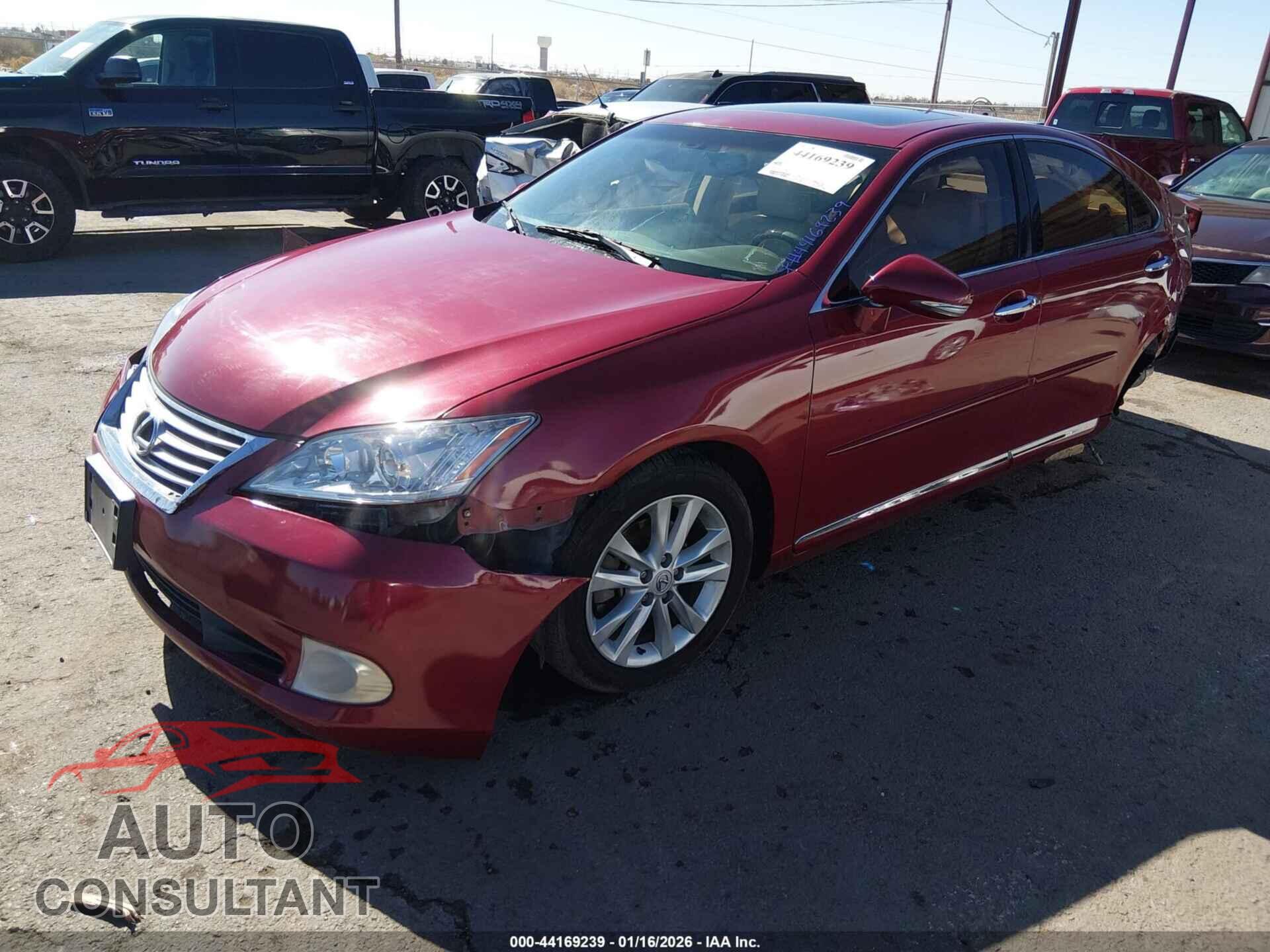 LEXUS ES 350 2011 - JTHBK1EG3B2459785