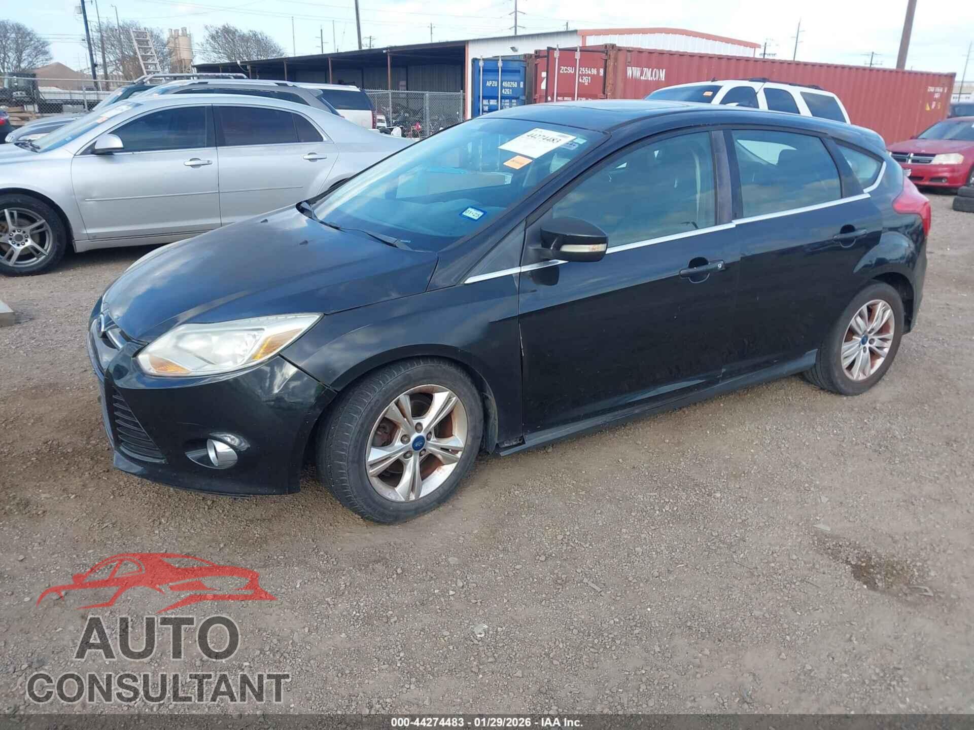 FORD FOCUS 2012 - 1FAHP3M25CL316496