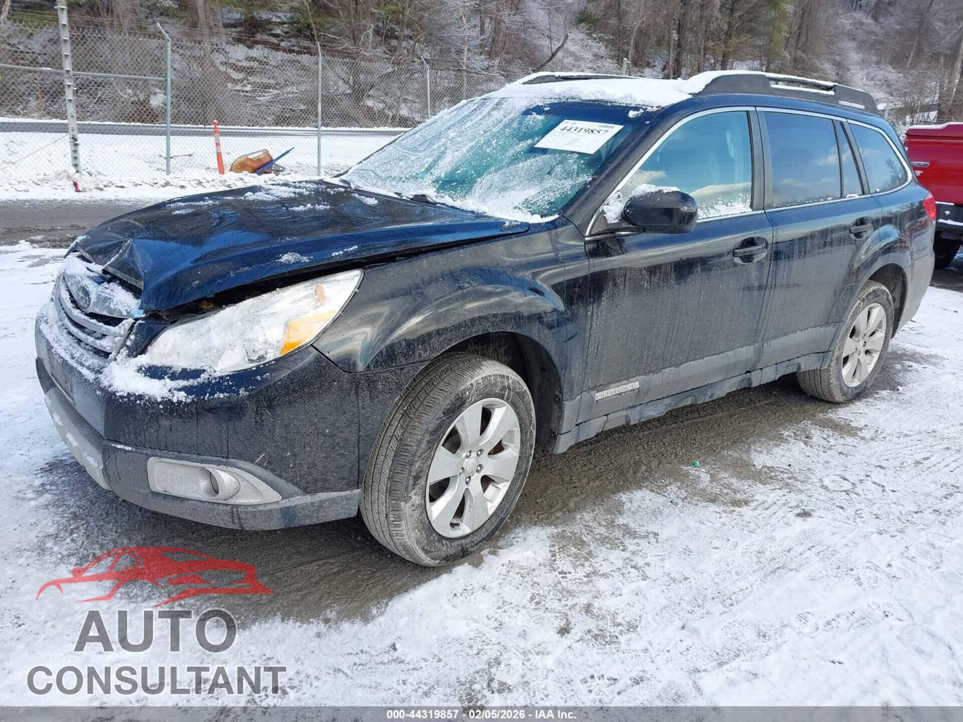 SUBARU OUTBACK 2010 - 4S4BRBGC7A3356418