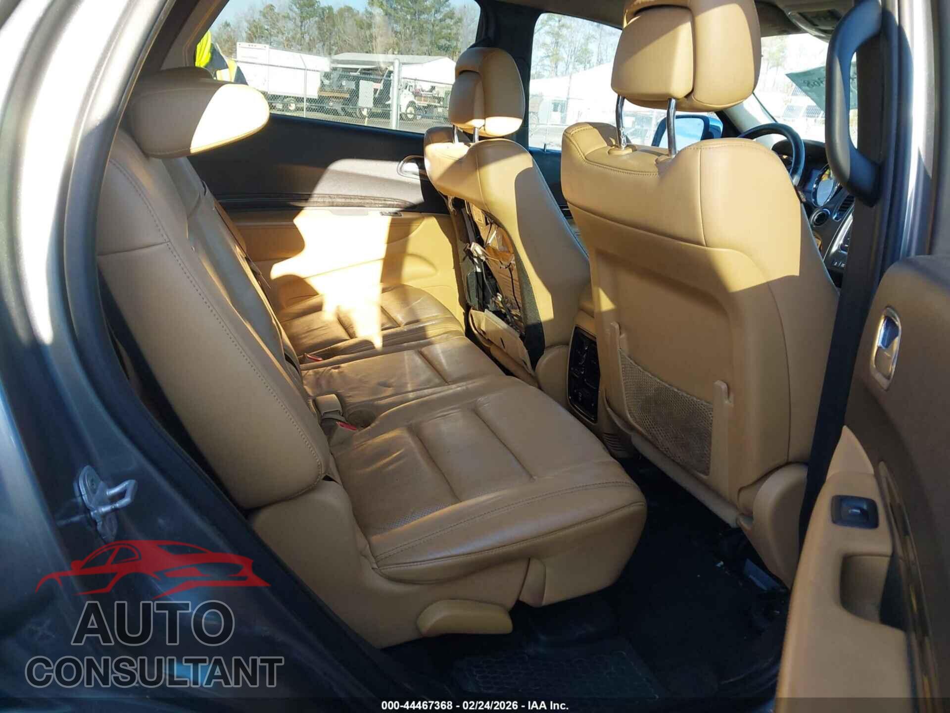 DODGE DURANGO 2011 - 1D4SD5GT2BC604521