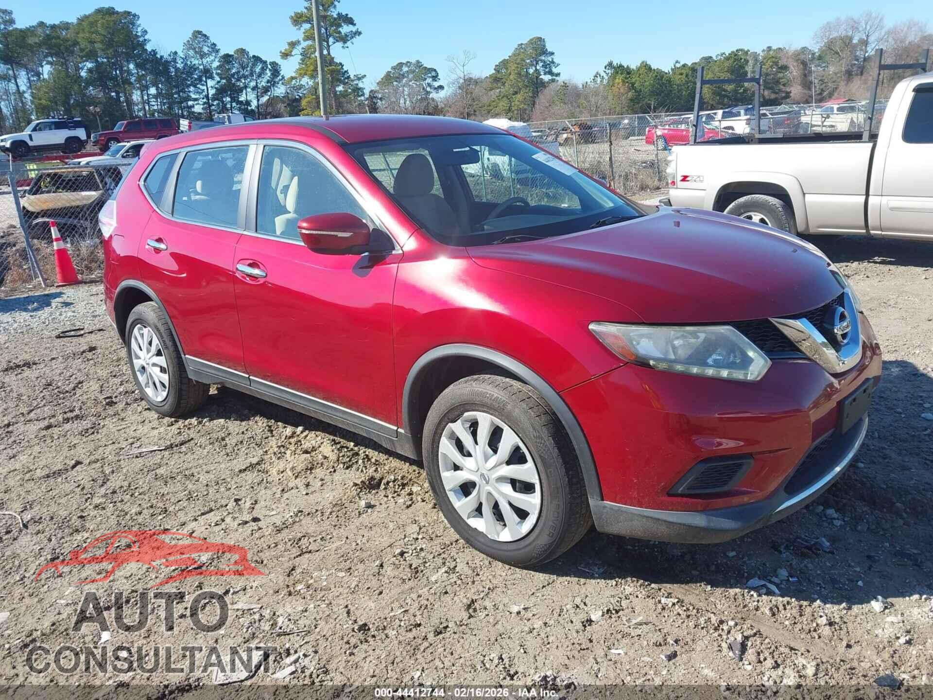 NISSAN ROGUE 2015 - KNMAT2MV0FP500351