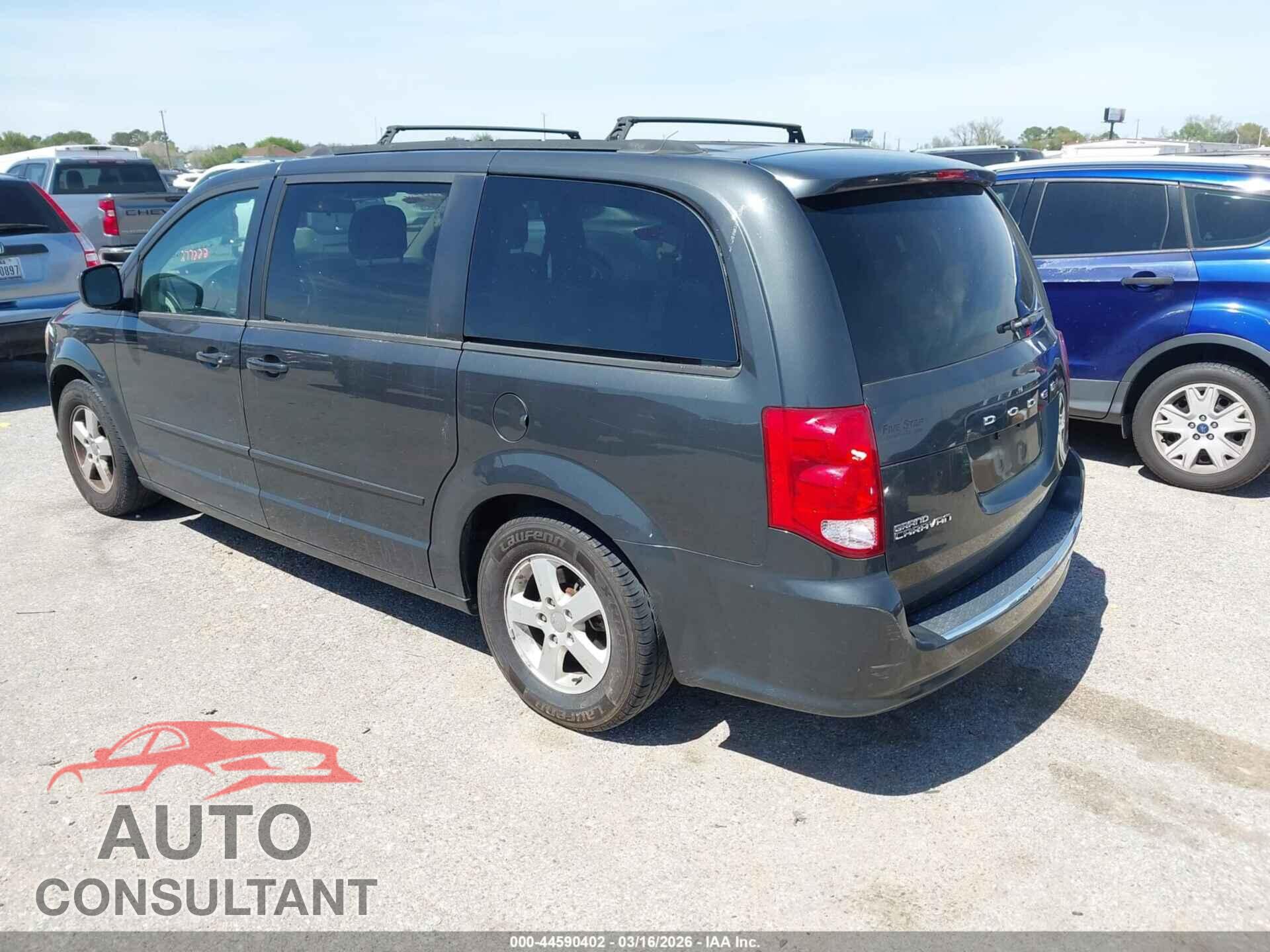 DODGE GRAND CARAVAN 2012 - 2C4RDGCG9CR277222