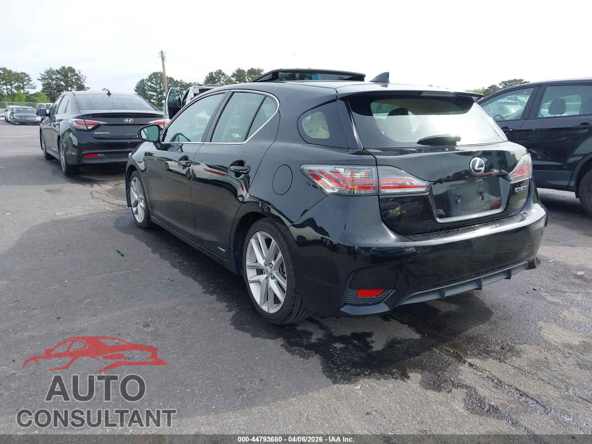 LEXUS CT 200H 2014 - JTHKD5BH7E2174395