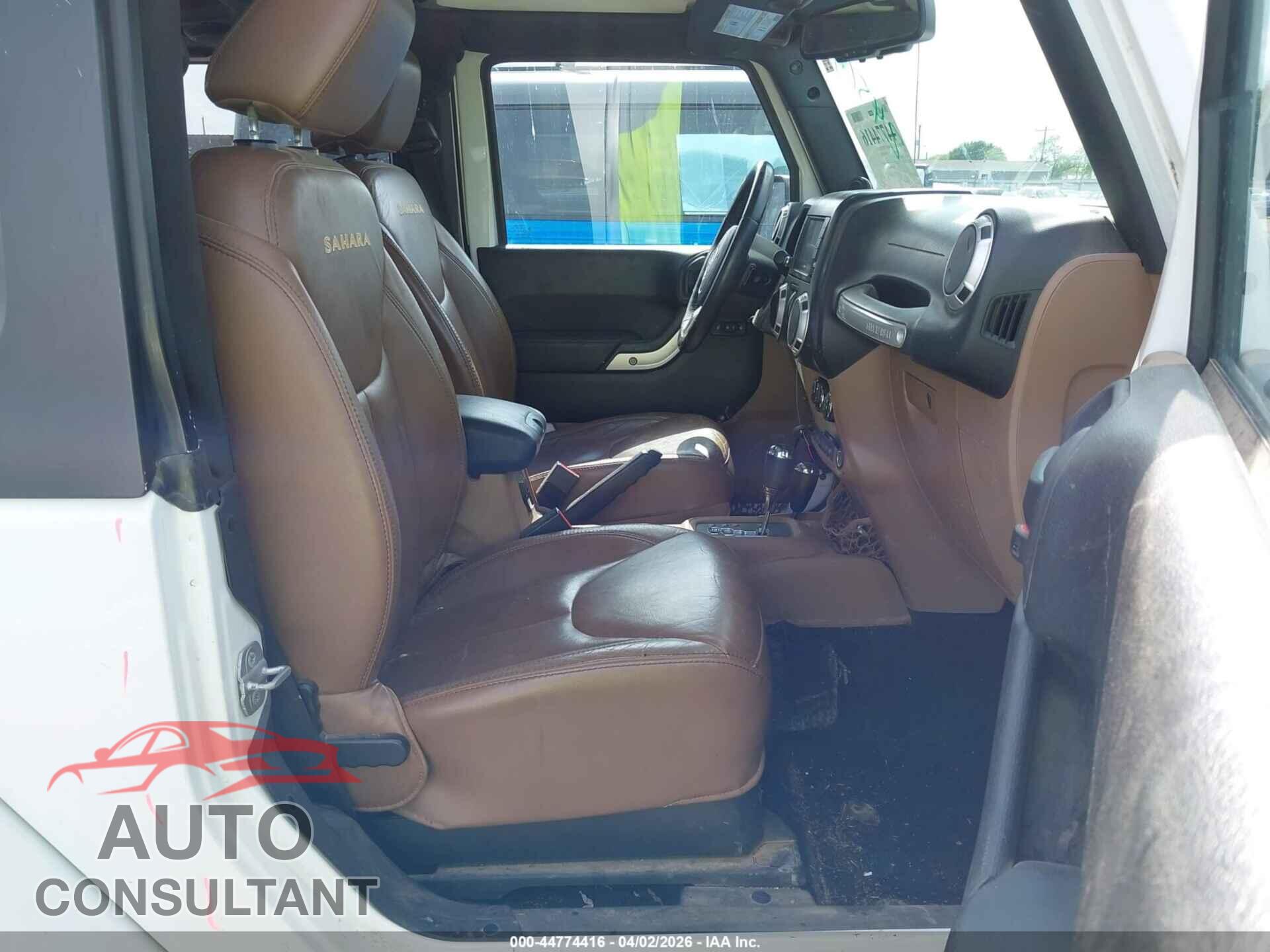 JEEP WRANGLER 2014 - 1C4AJWBG0EL198101