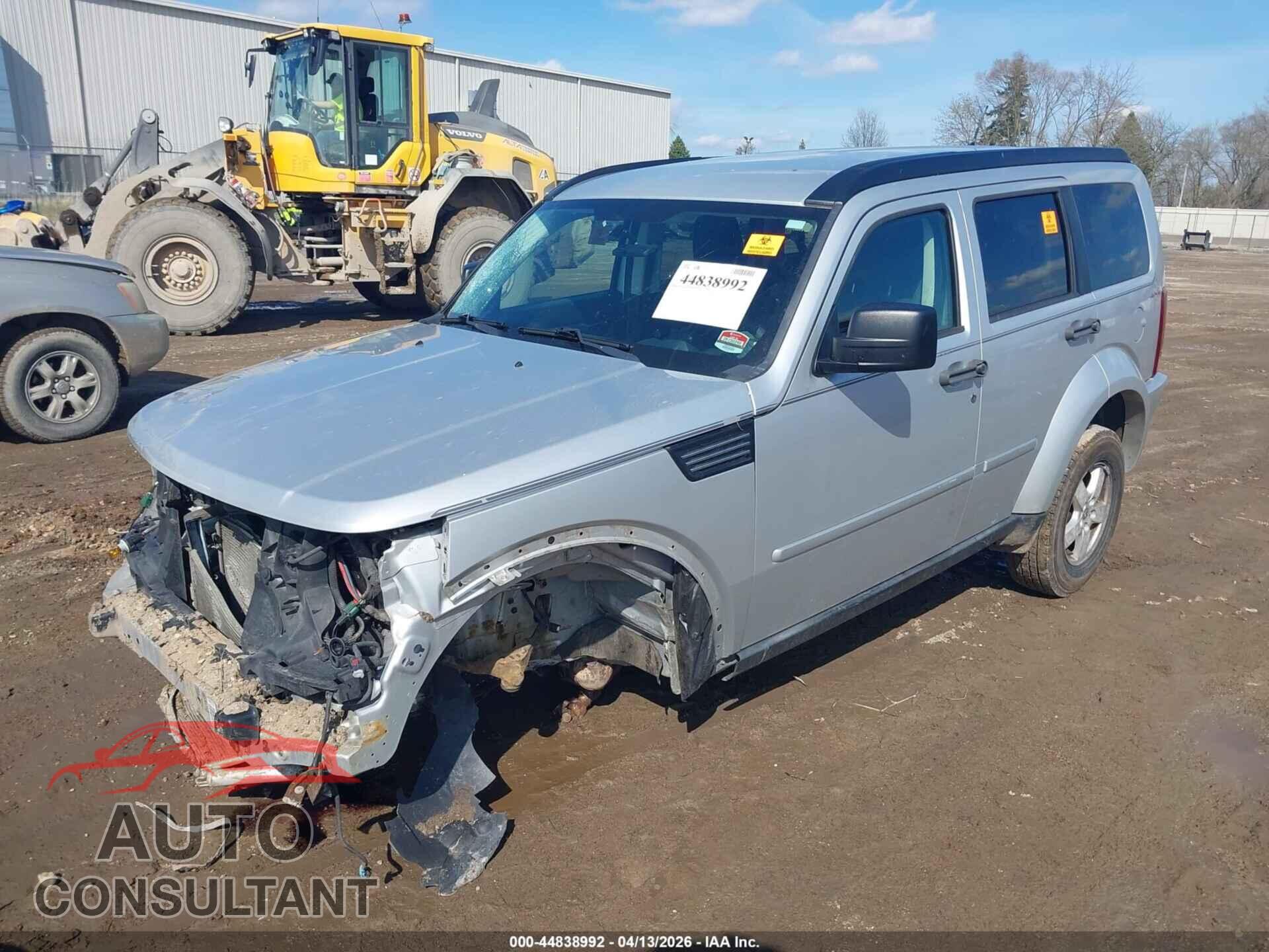 DODGE NITRO 2009 - 1D8GU28K79W514511