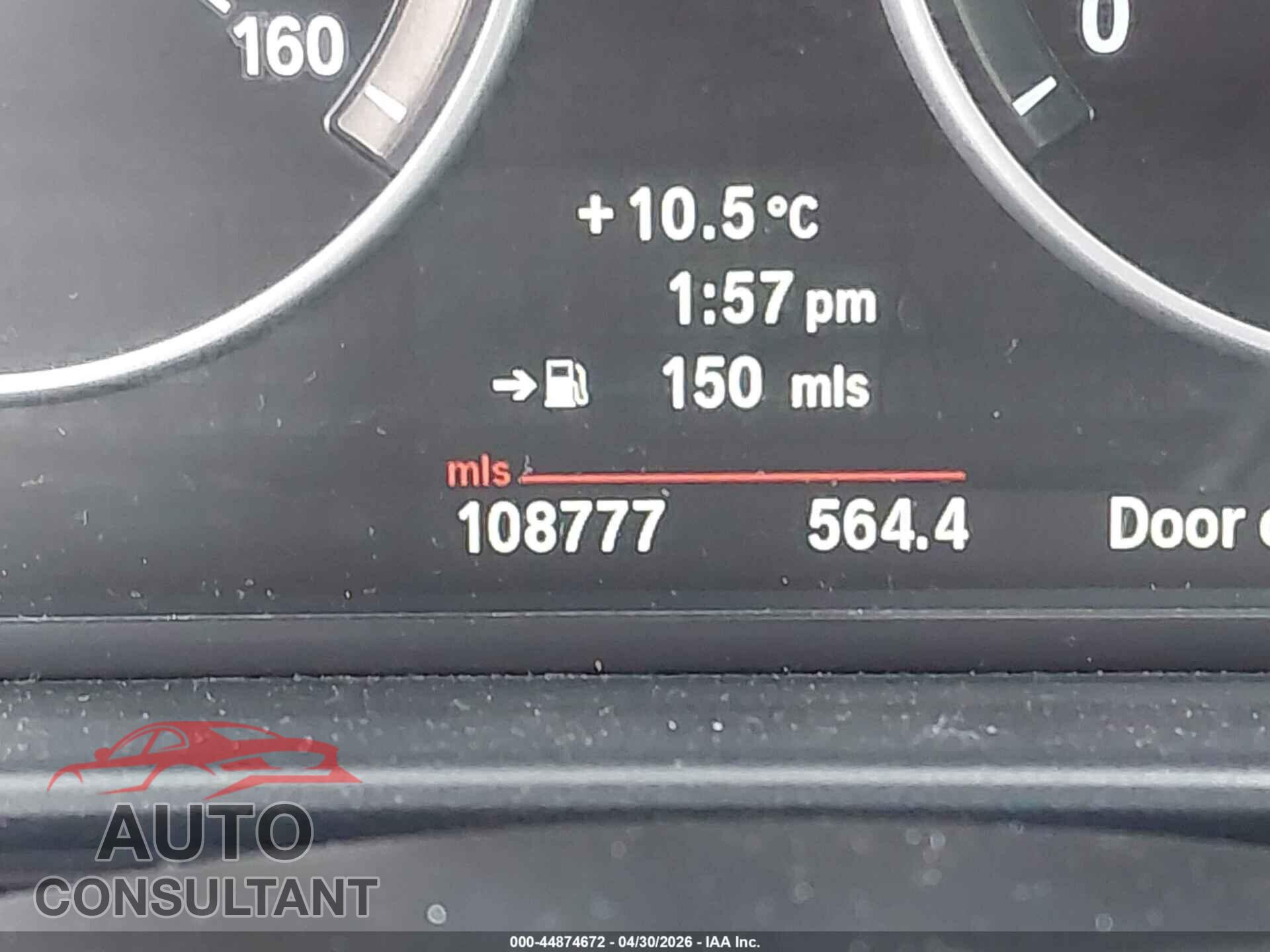 BMW 535I 2013 - WBAFU7C50DDU73407