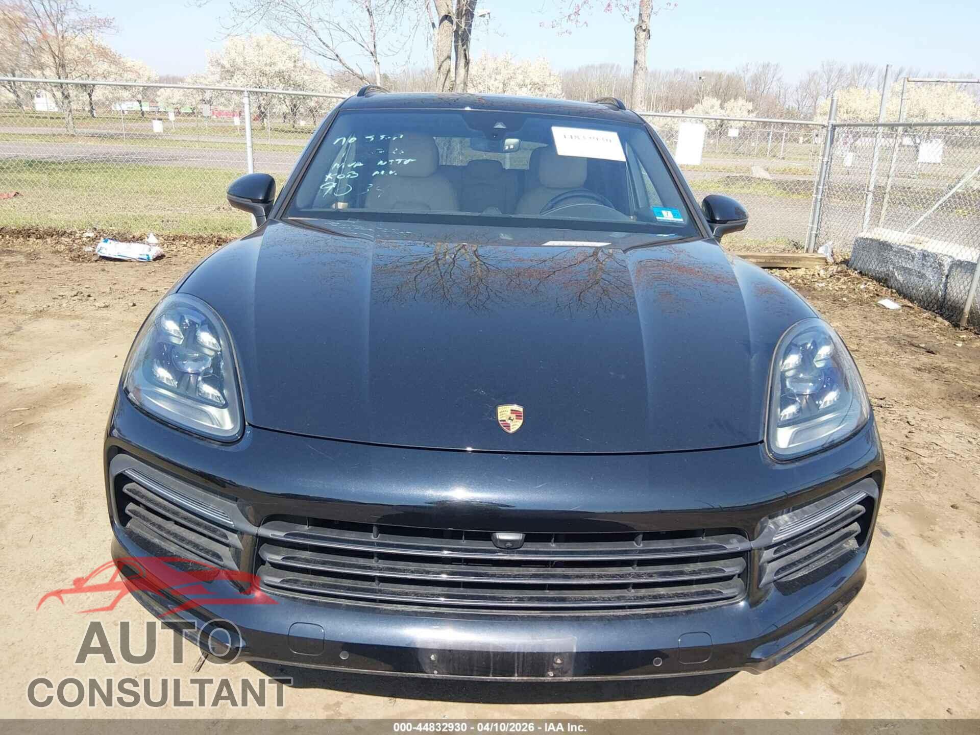 PORSCHE CAYENNE 2020 - WP1AB2AY3LDA29034