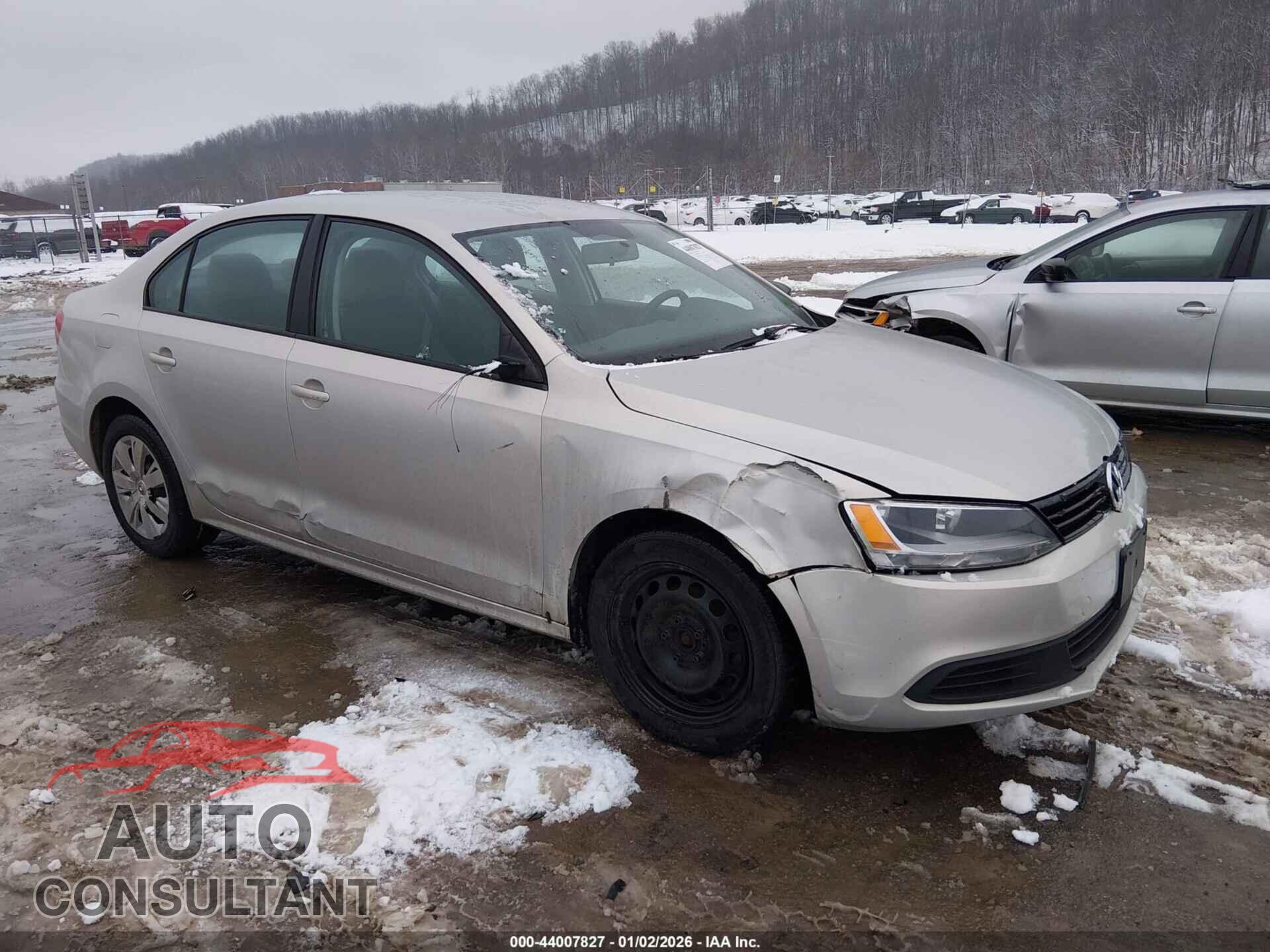 VOLKSWAGEN JETTA 2012 - 3VW2K7AJ2CM329042
