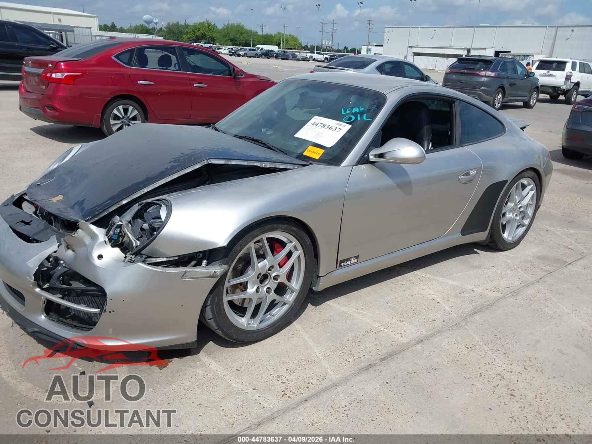 PORSCHE 911 2011 - WP0AB2A94BS720755