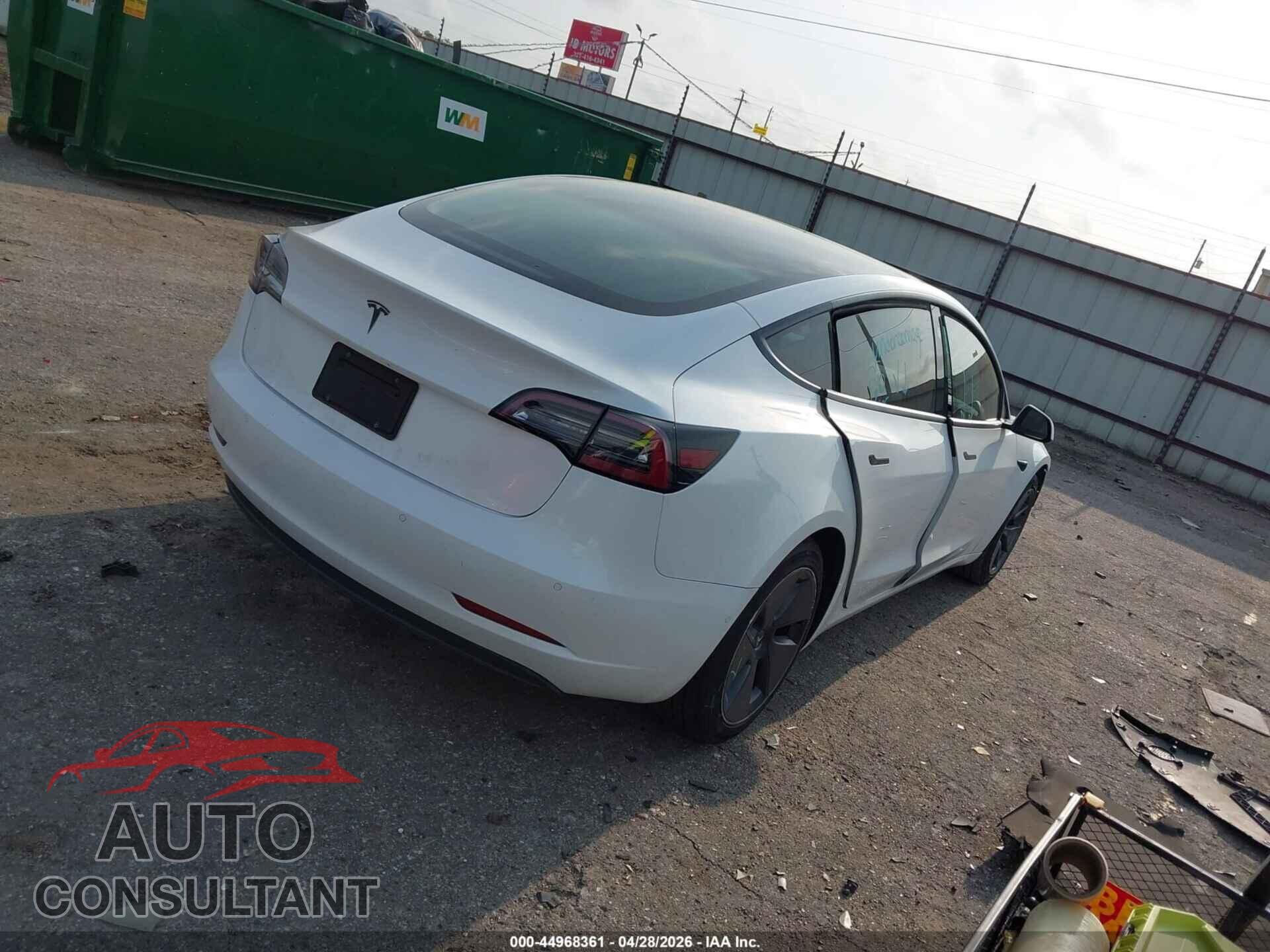 TESLA MODEL 3 2021 - 5YJ3E1EA4MF867740